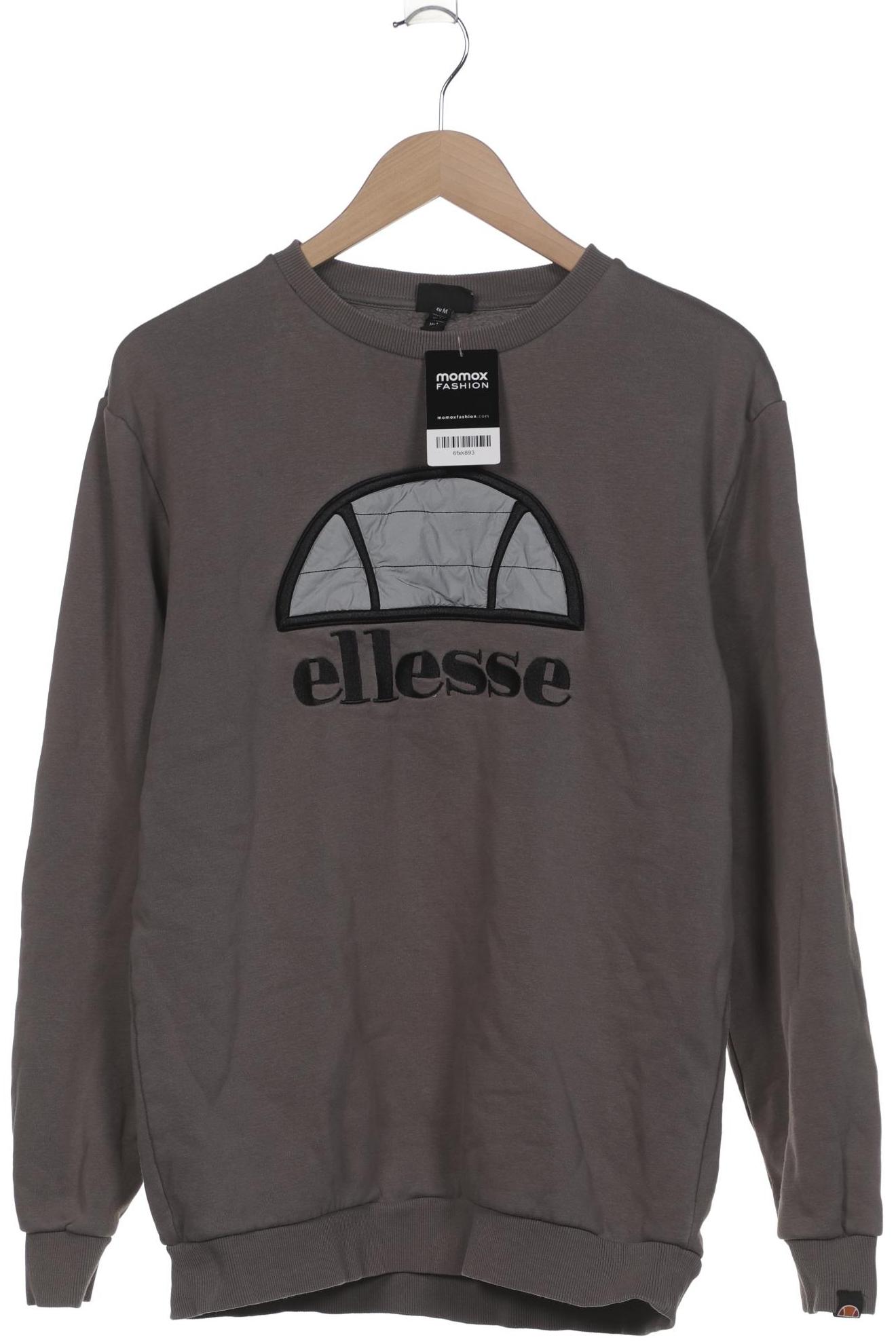 

ellesse Herren Sweatshirt, grau, Gr. 48