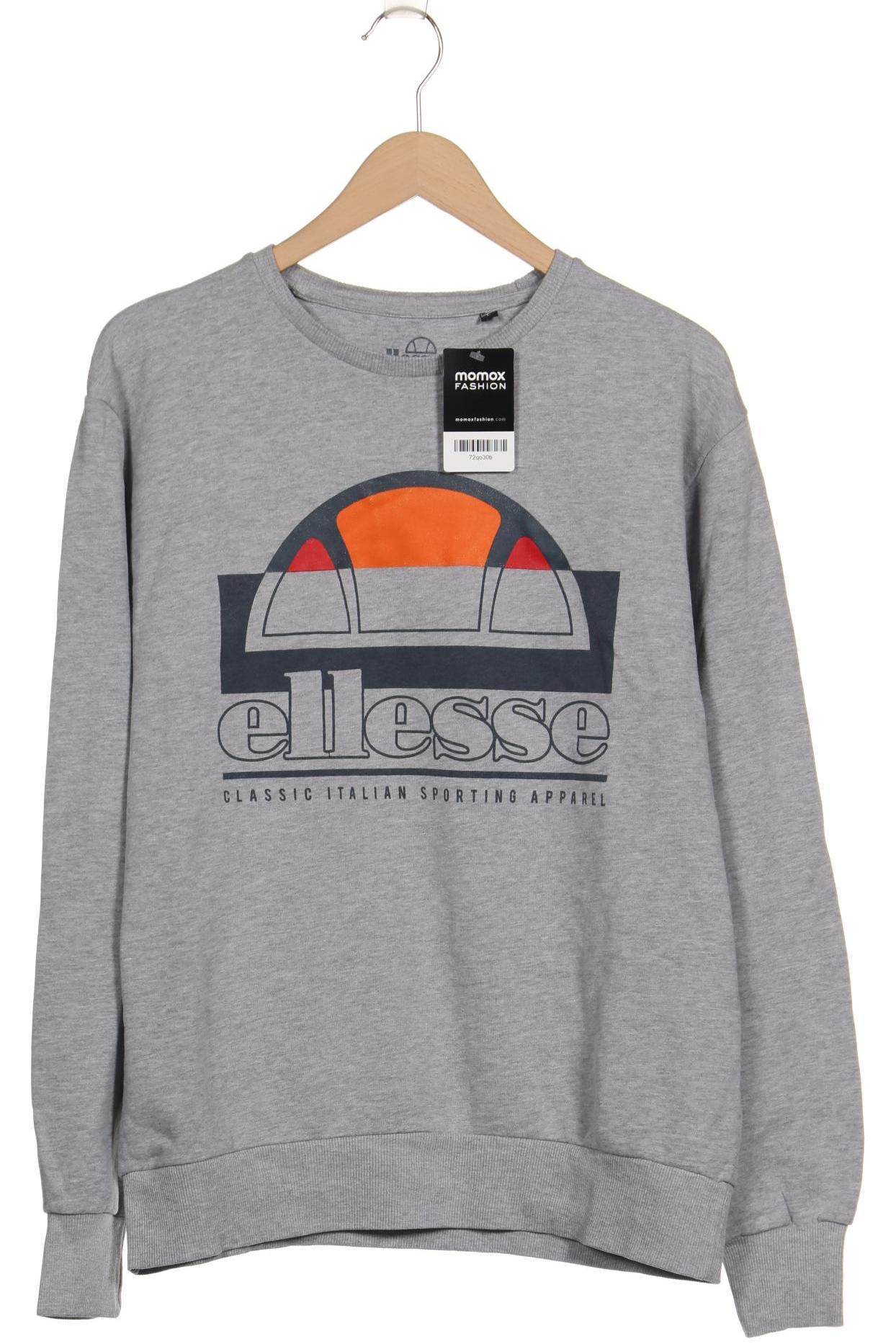 

ellesse Herren Sweatshirt, grau, Gr. 52
