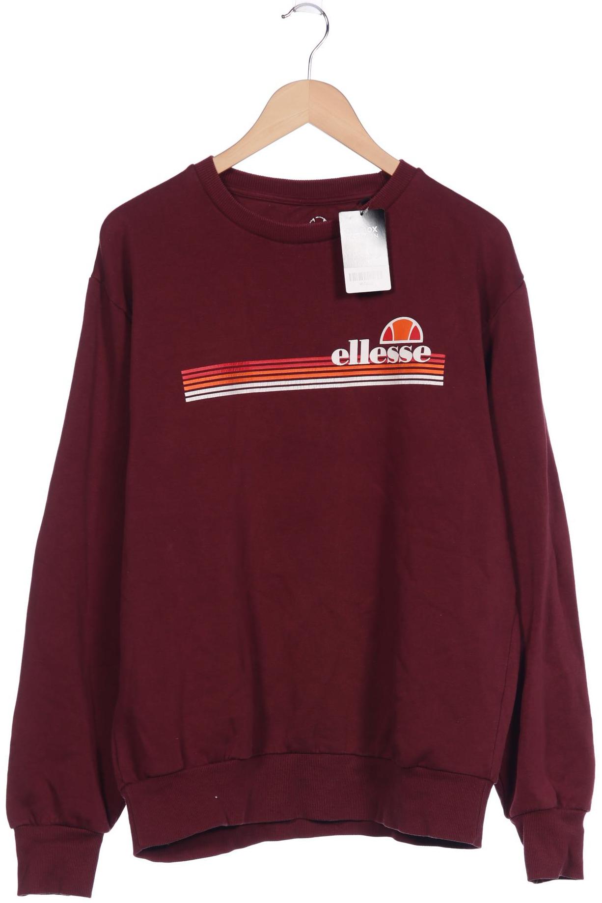 

ellesse Herren Sweatshirt, bordeaux