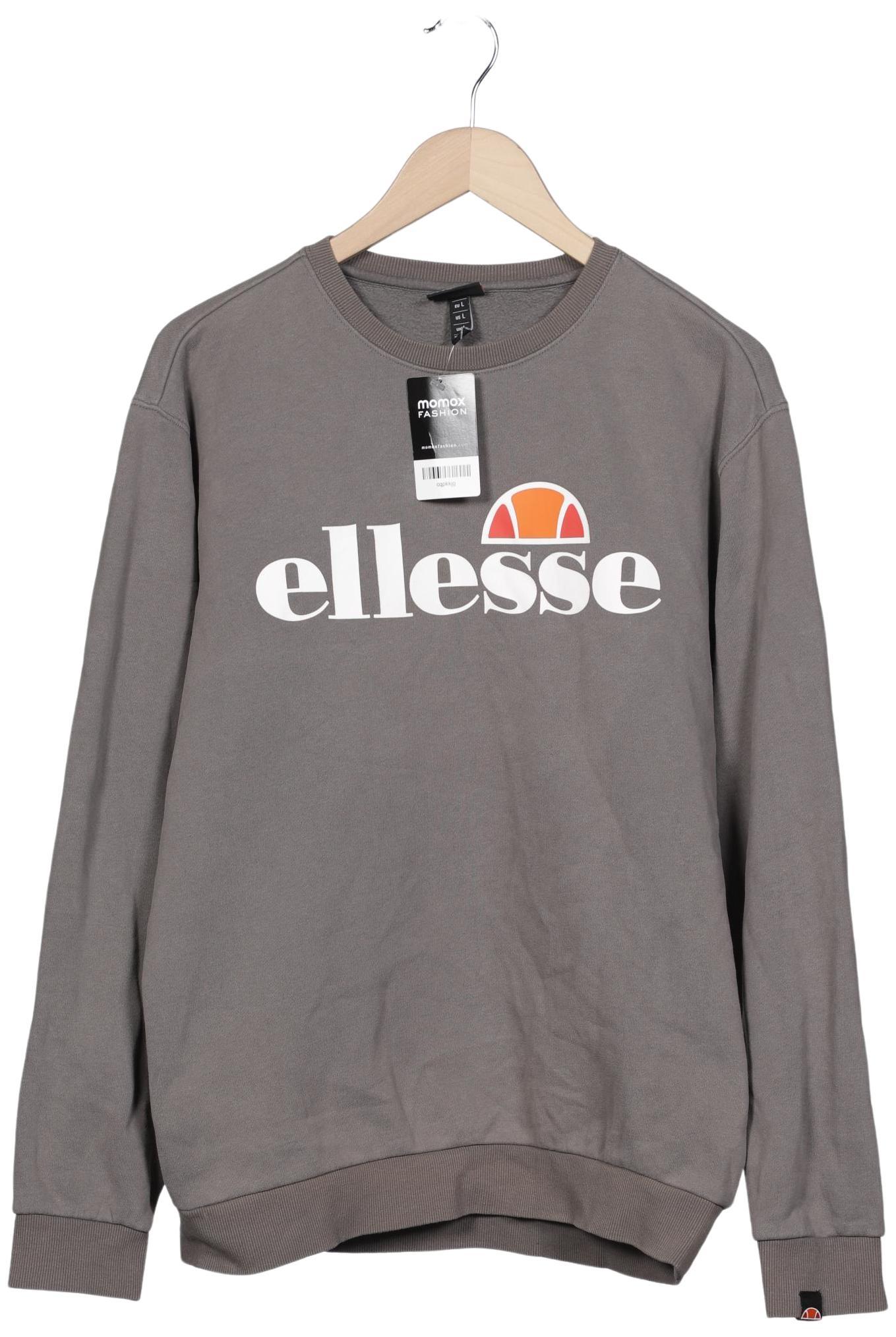 

ellesse Herren Sweatshirt, grau, Gr. 52