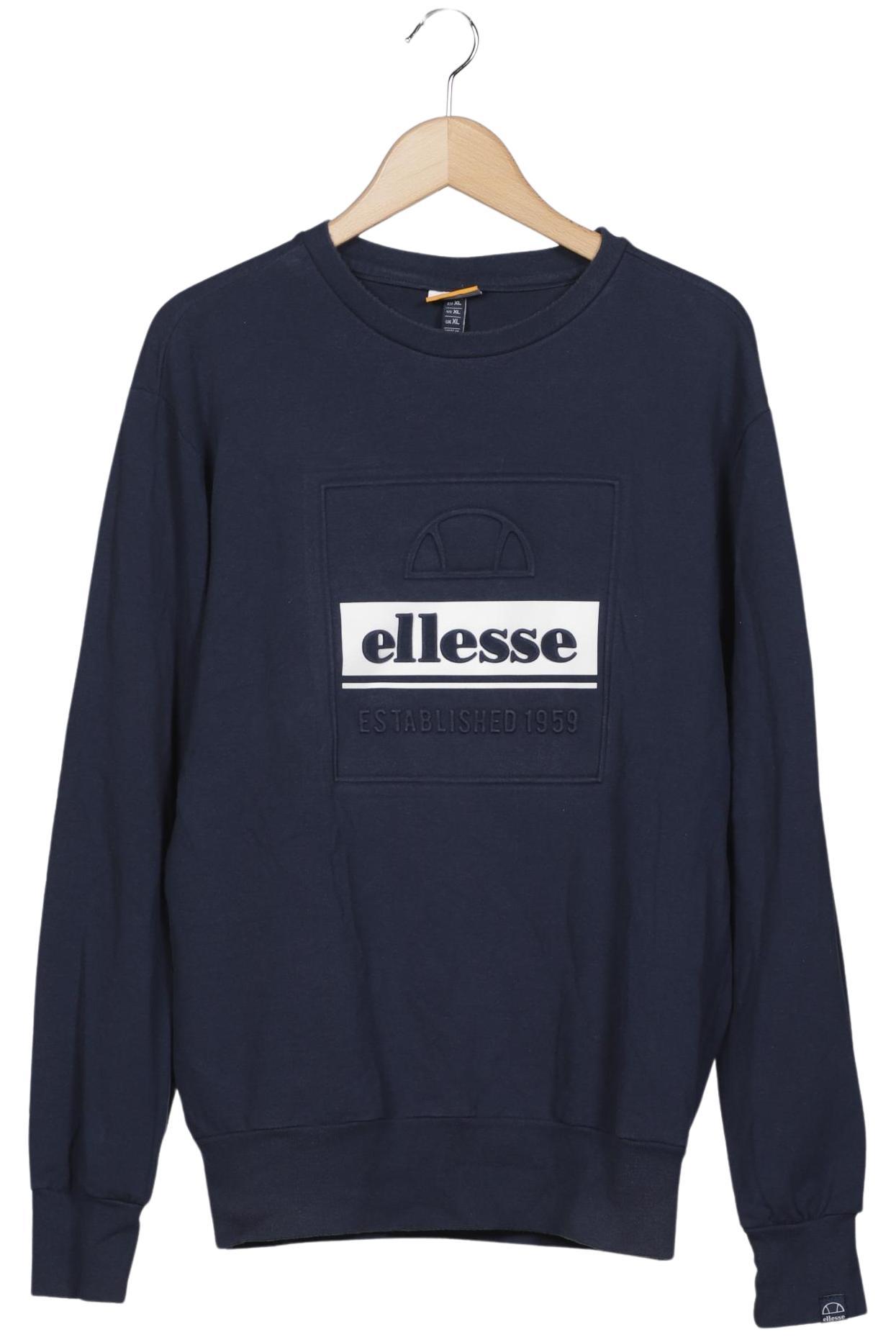 

ellesse Herren Sweatshirt, marineblau, Gr. 54