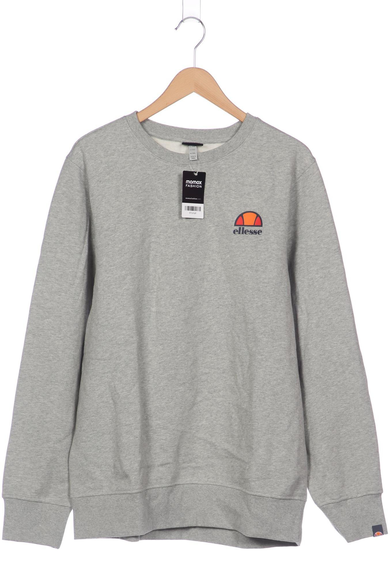 

ellesse Herren Sweatshirt, grau, Gr. 56