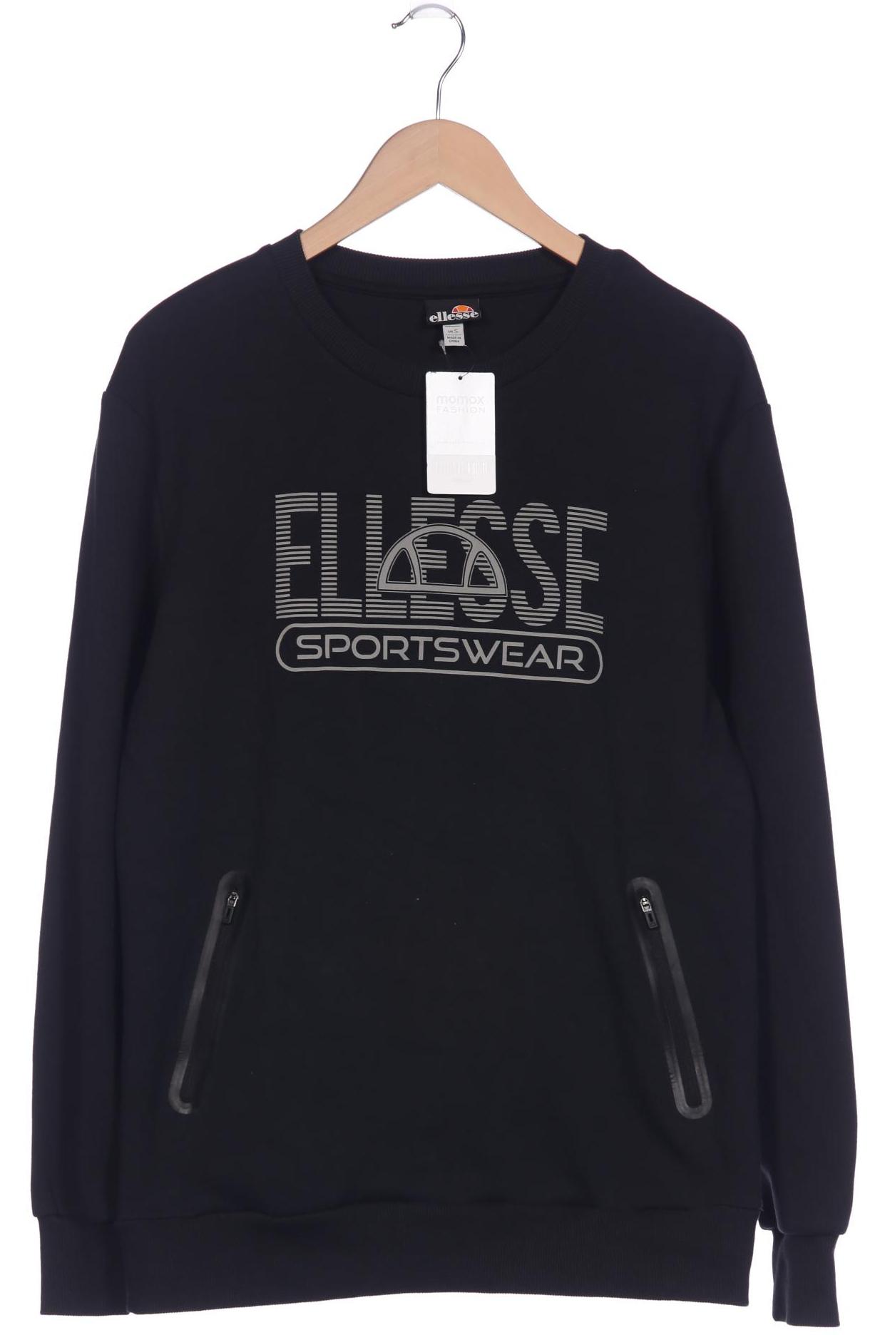 

ellesse Herren Sweatshirt, schwarz, Gr. 46