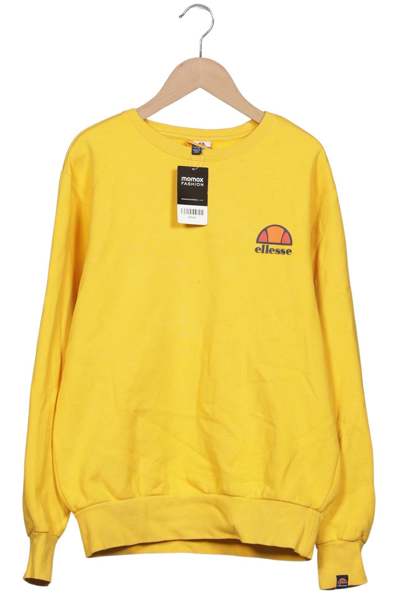 

ellesse Herren Sweatshirt, gelb, Gr. 48
