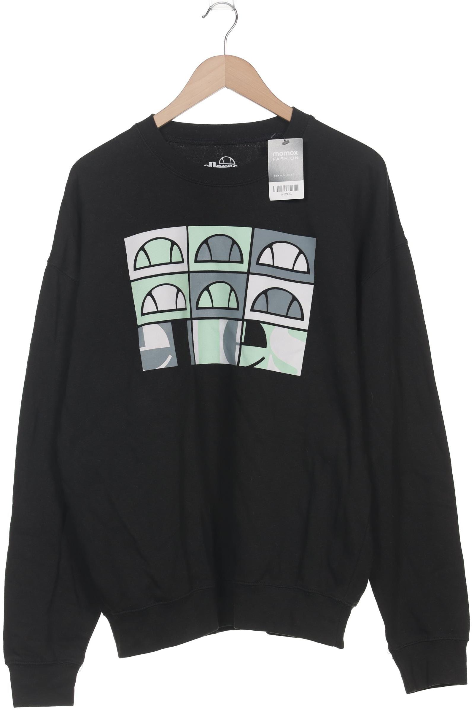 

ellesse Herren Sweatshirt, schwarz, Gr. 54