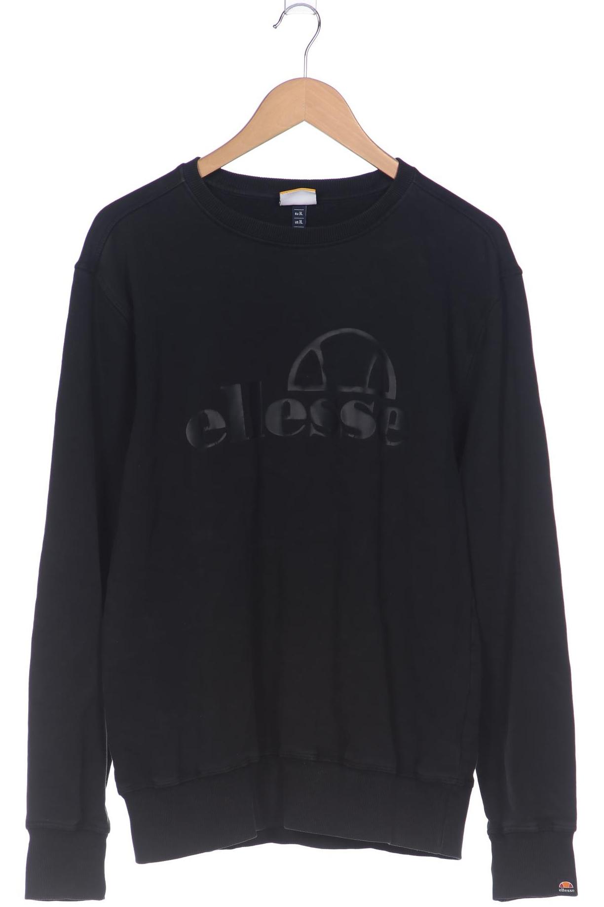

ellesse Herren Sweatshirt, schwarz, Gr. 54