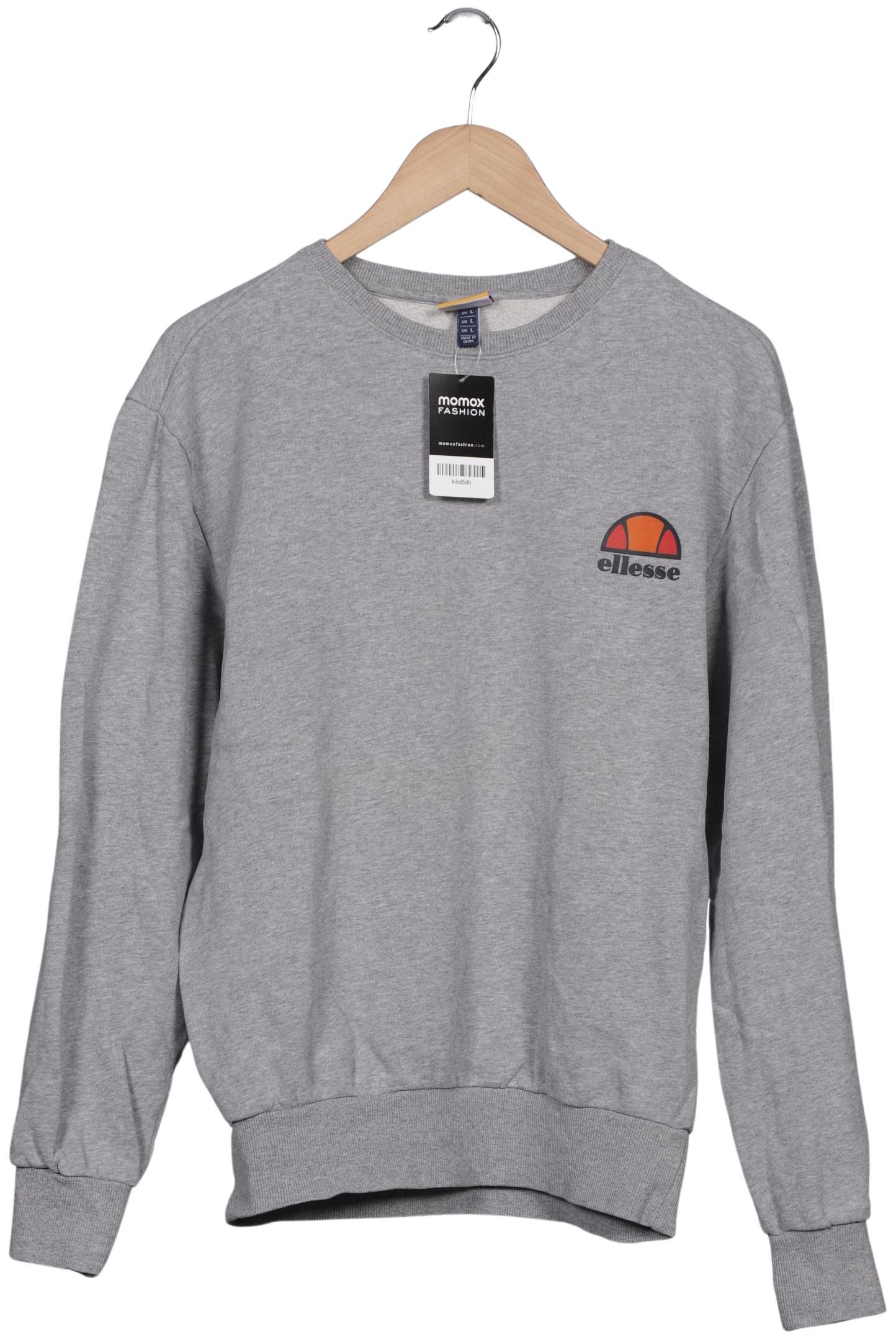 

ellesse Herren Sweatshirt, grau, Gr. 52
