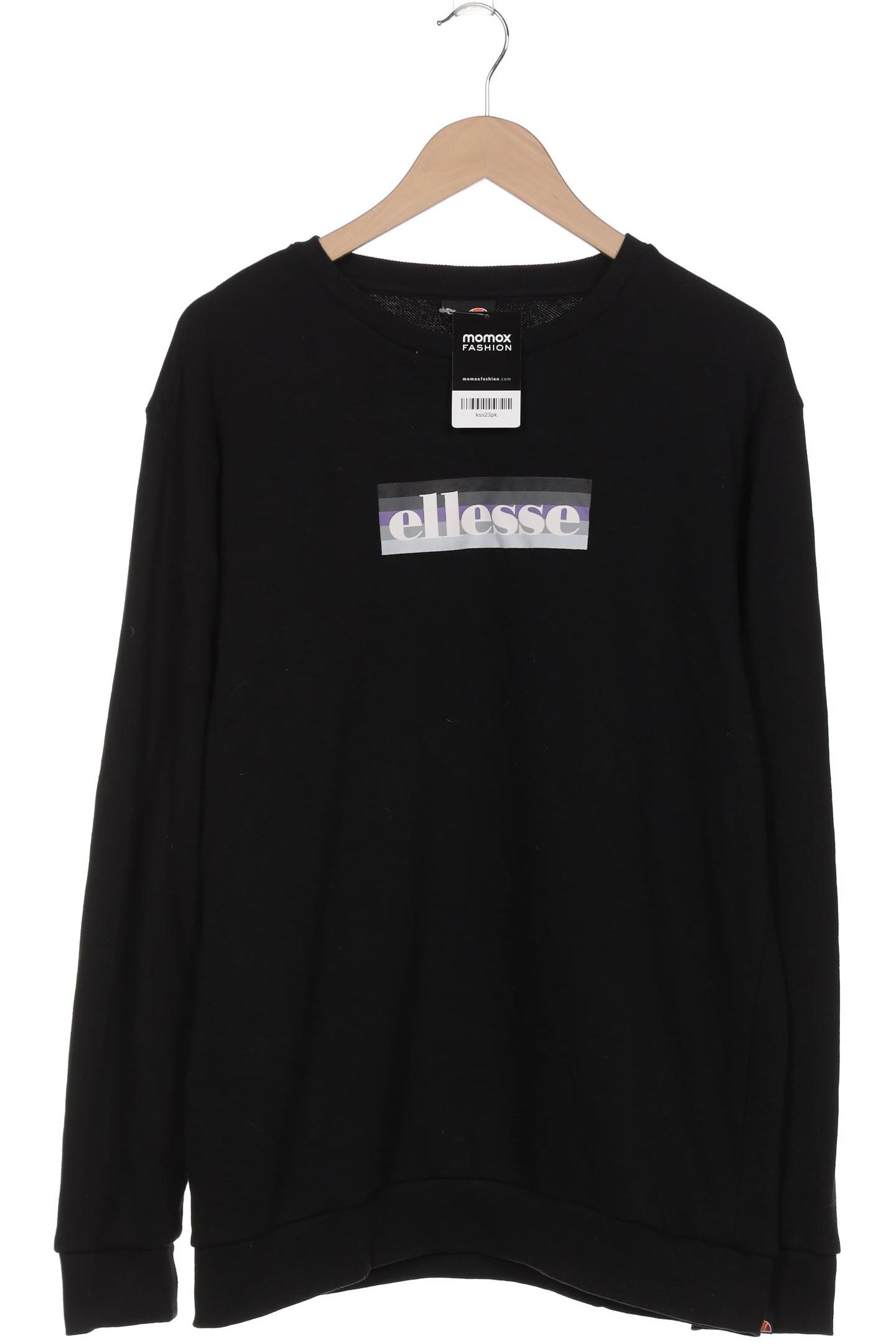 

ellesse Herren Sweatshirt, schwarz, Gr. 54