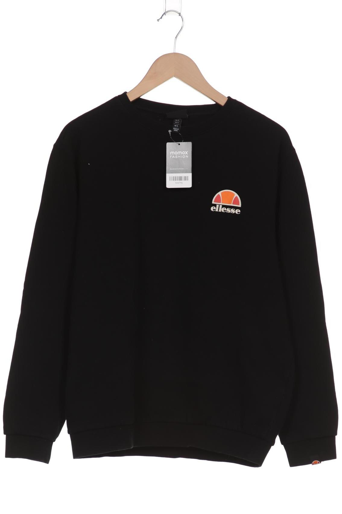 

ellesse Herren Sweatshirt, schwarz