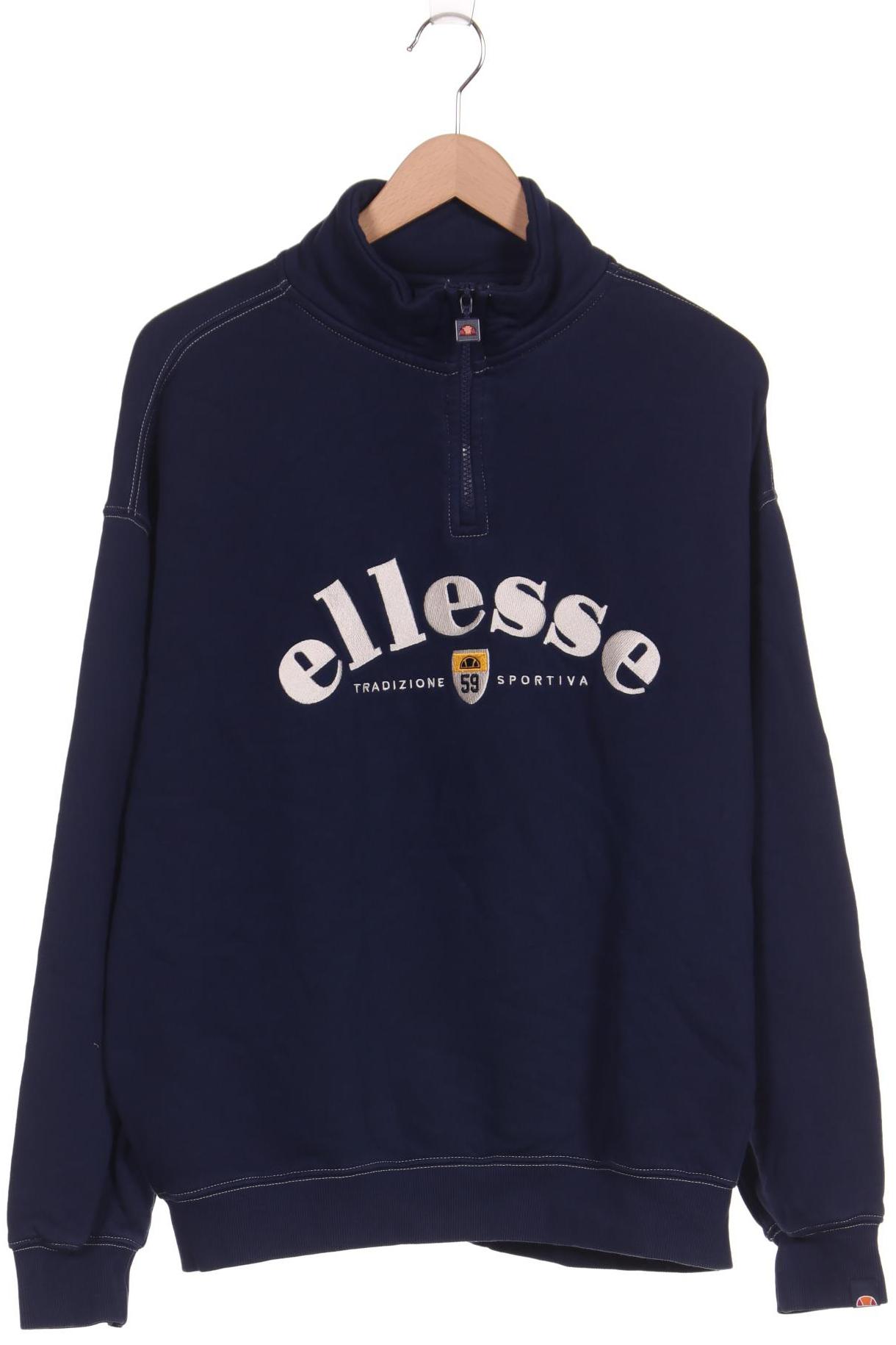 

ellesse Herren Sweatshirt, marineblau