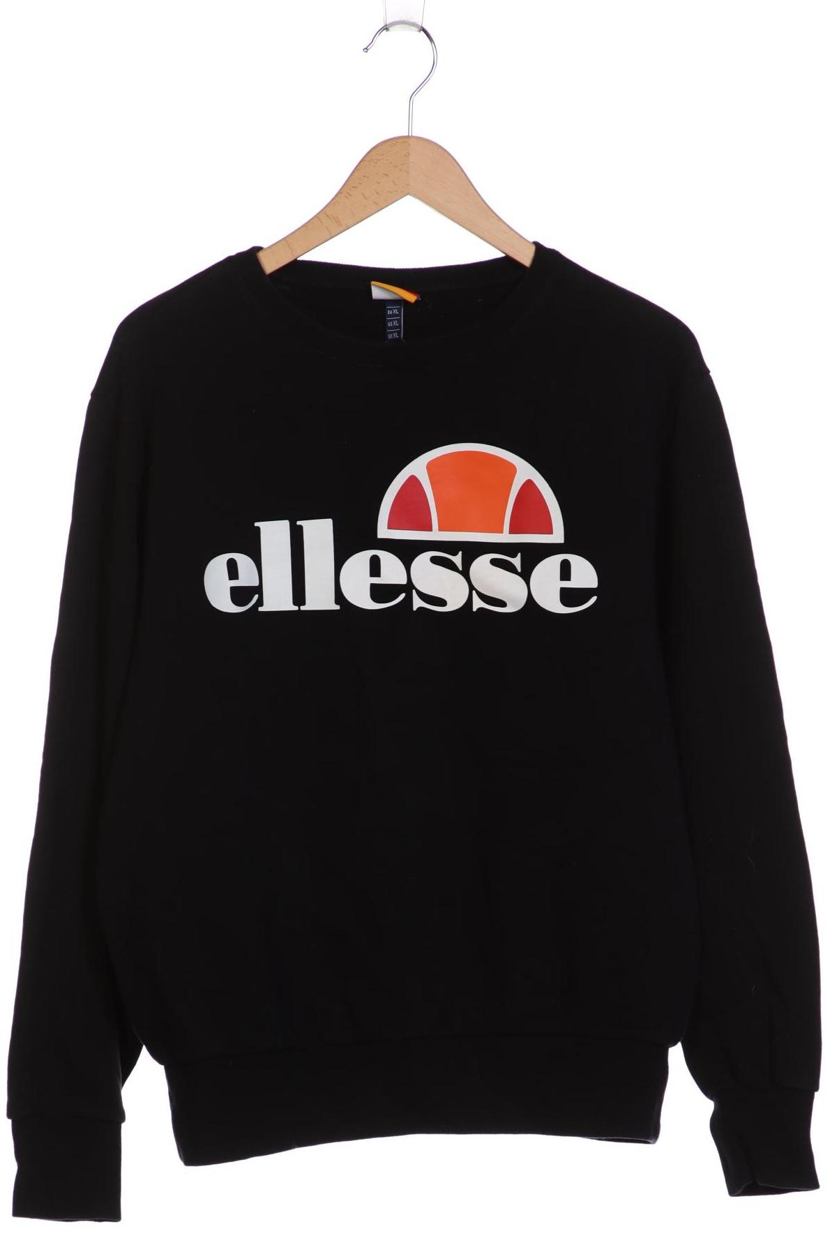 

ellesse Herren Sweatshirt, schwarz, Gr. 54