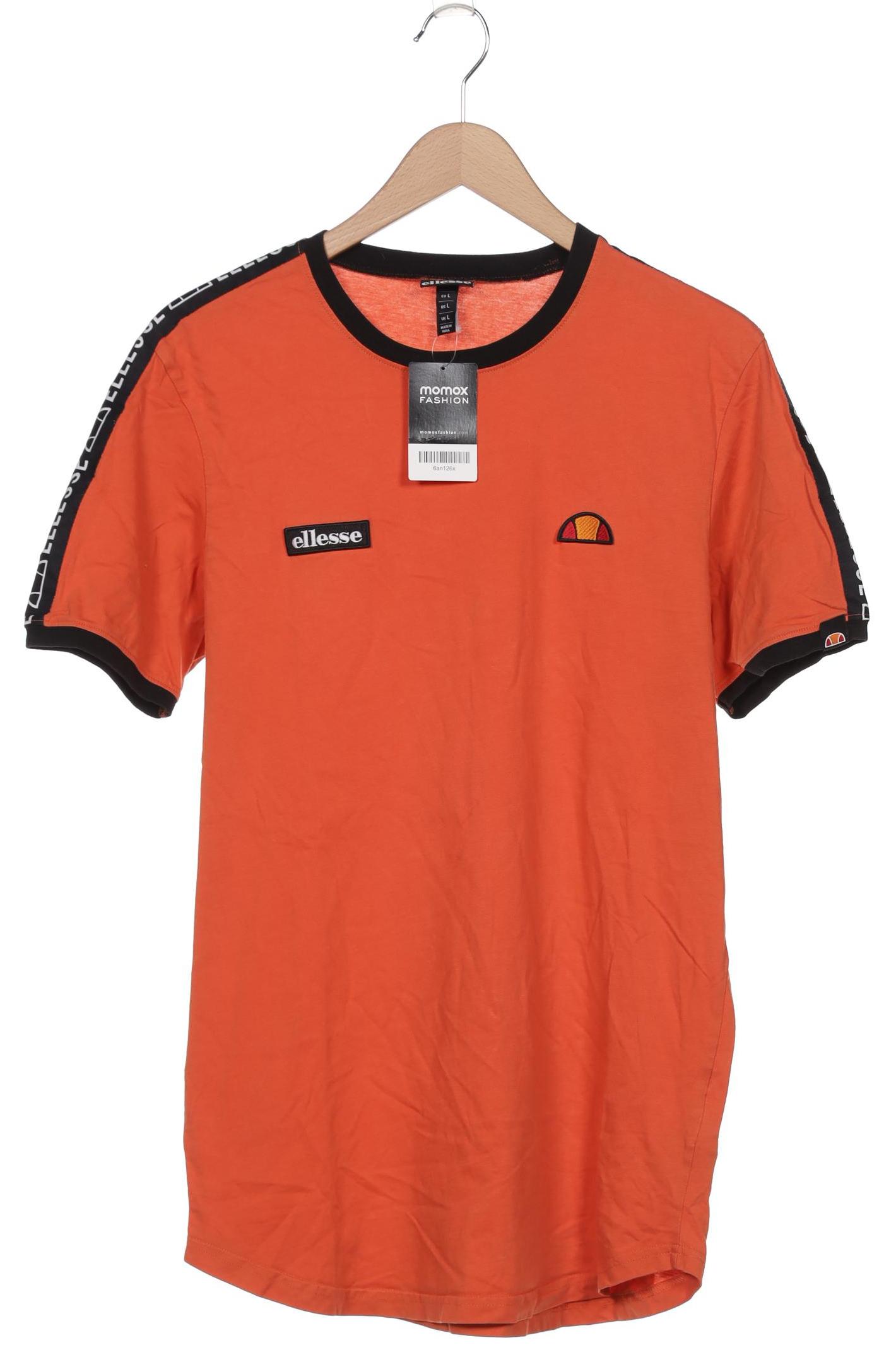 

ellesse Herren T-Shirt, orange, Gr. 52