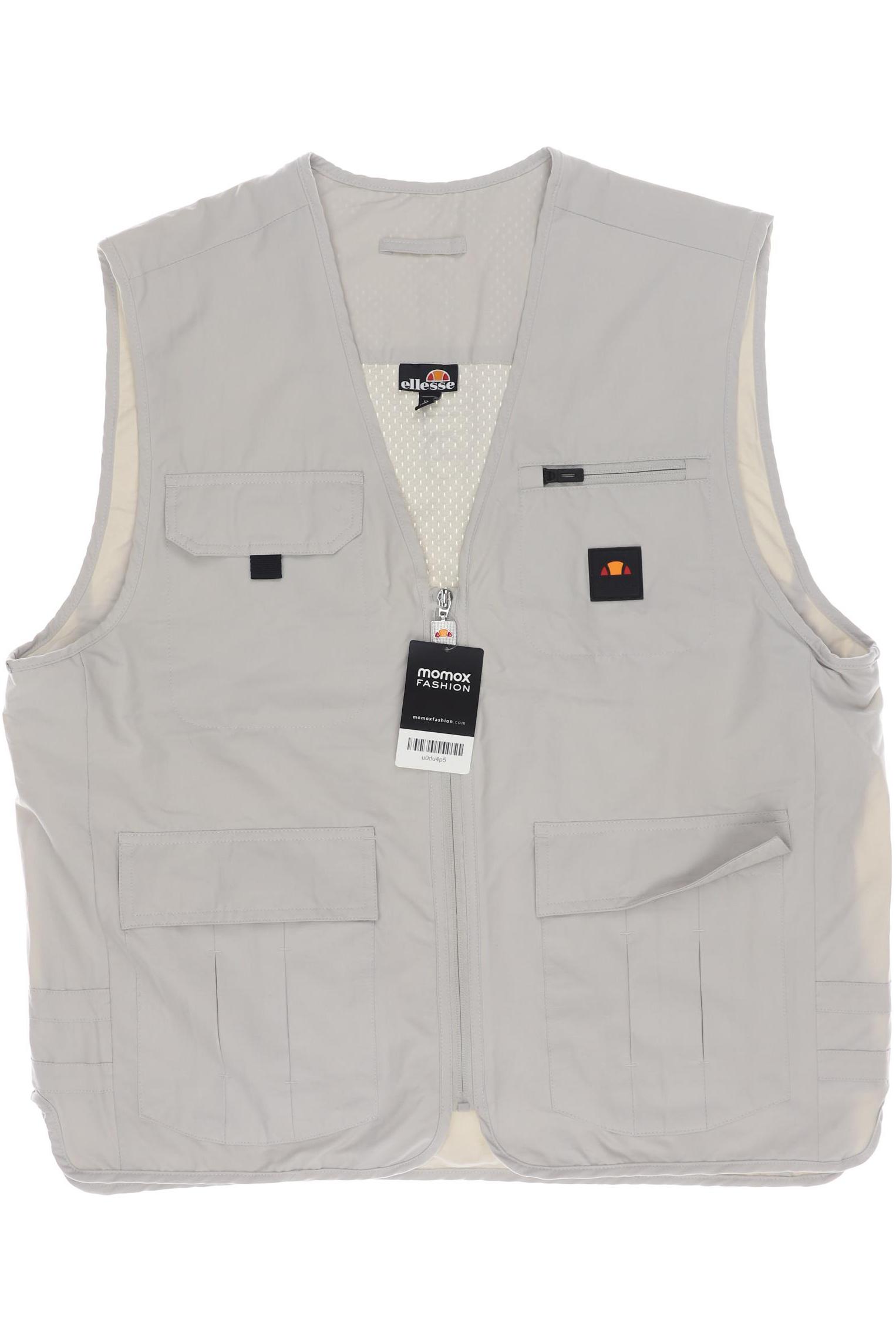 

ellesse Herren Weste, cremeweiß