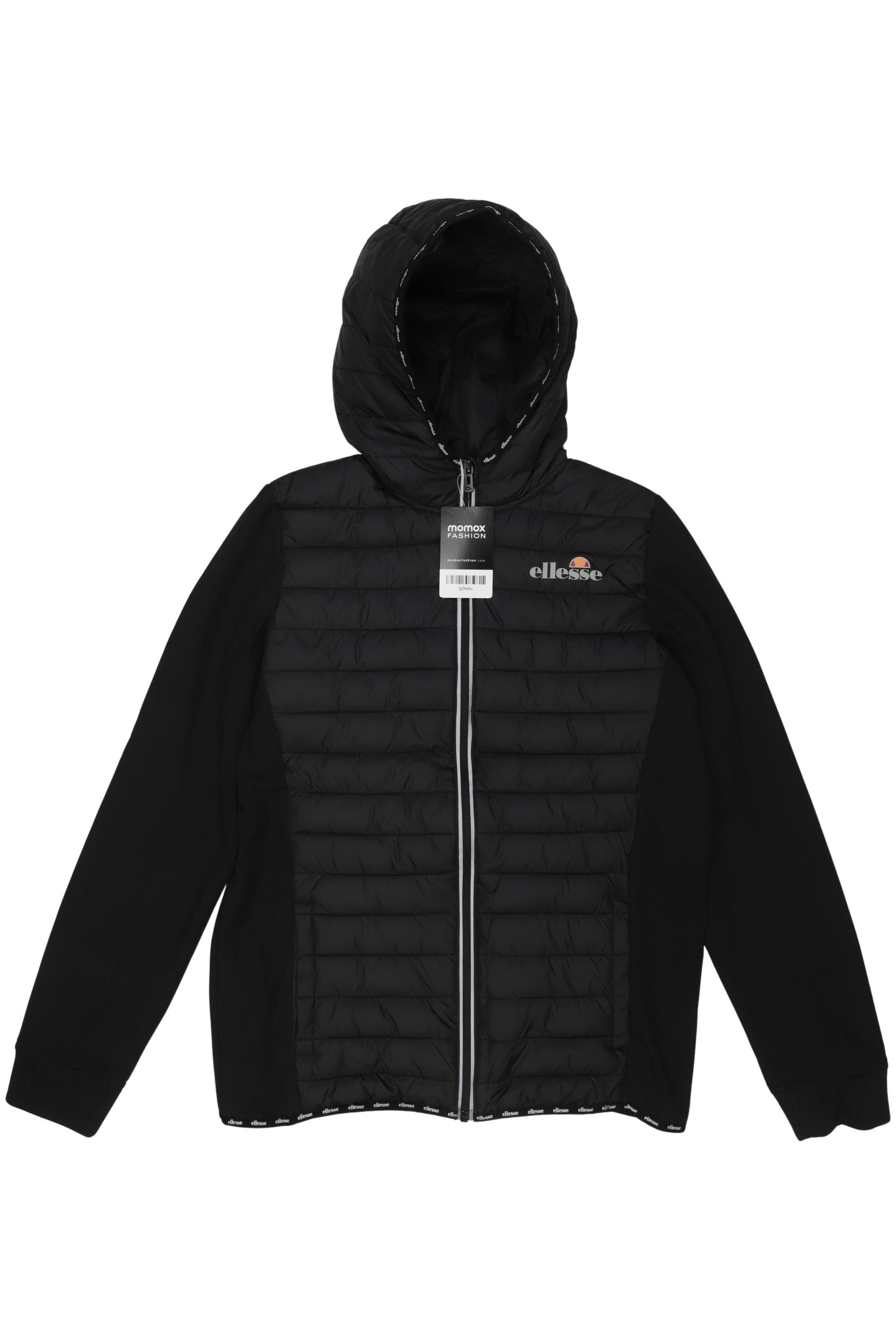 

ellesse Jungen Jacke, schwarz, Gr. 158/164