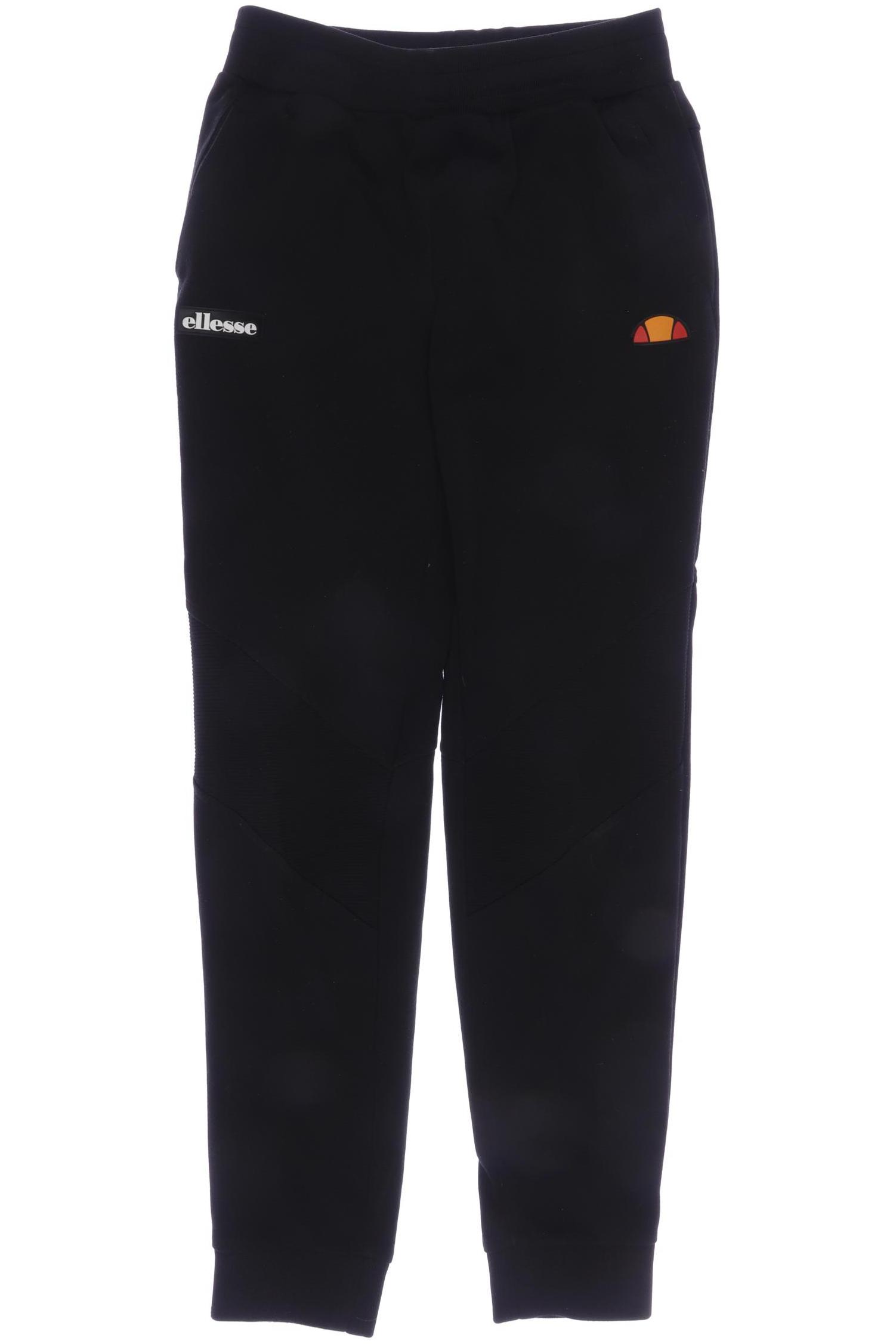 

ellesse Jungen Stoffhose, schwarz