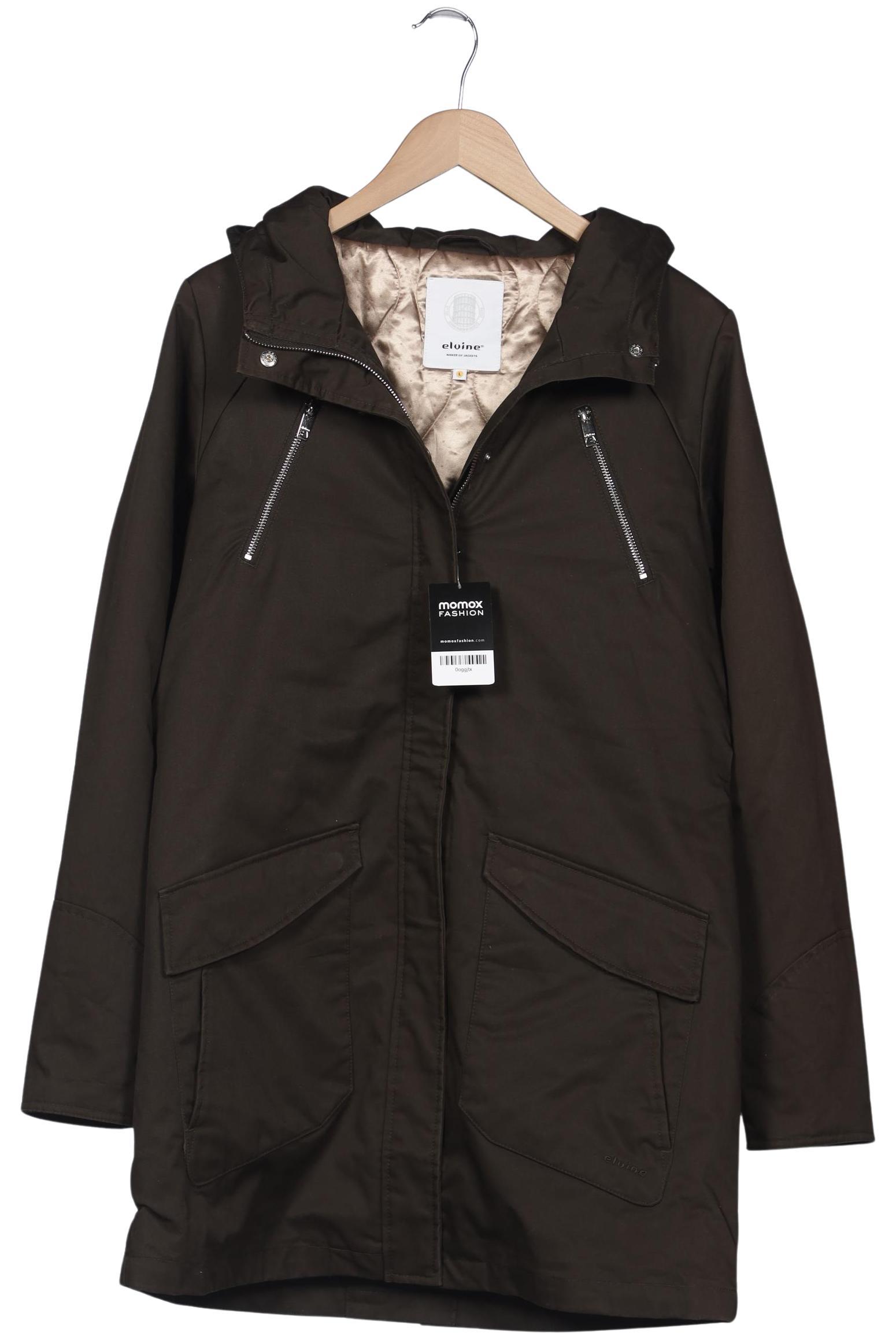 

elvine Damen Mantel, braun, Gr. 42