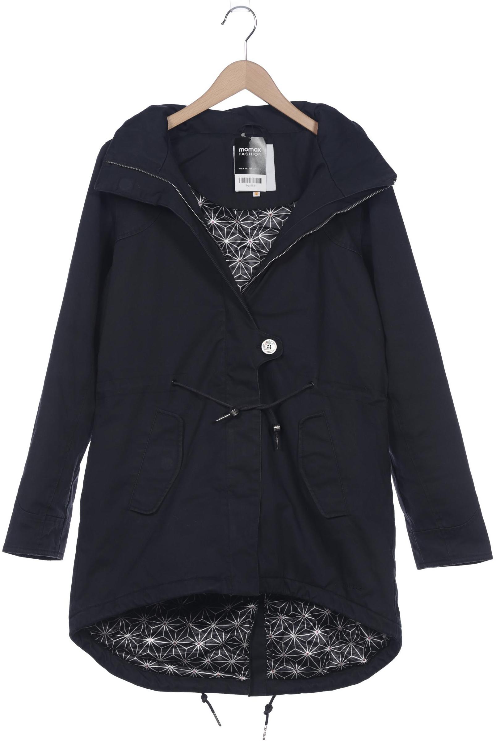 

elvine Damen Mantel, marineblau, Gr. 42