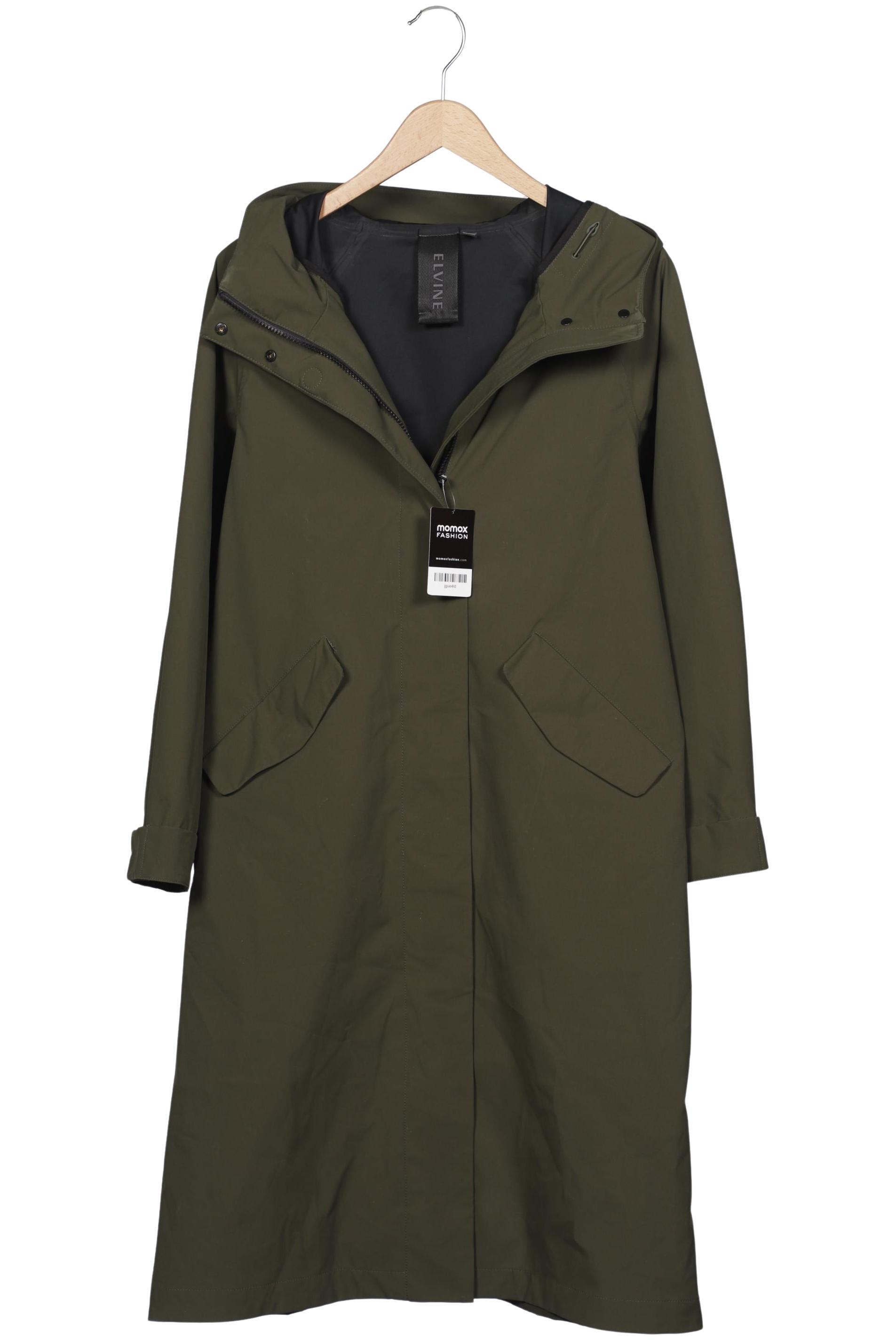 

elvine Damen Mantel, grün, Gr. 36