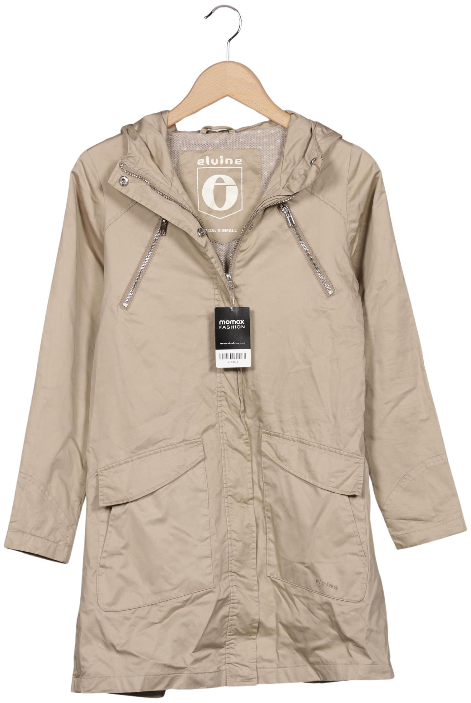 

elvine Damen Mantel, beige, Gr. 34