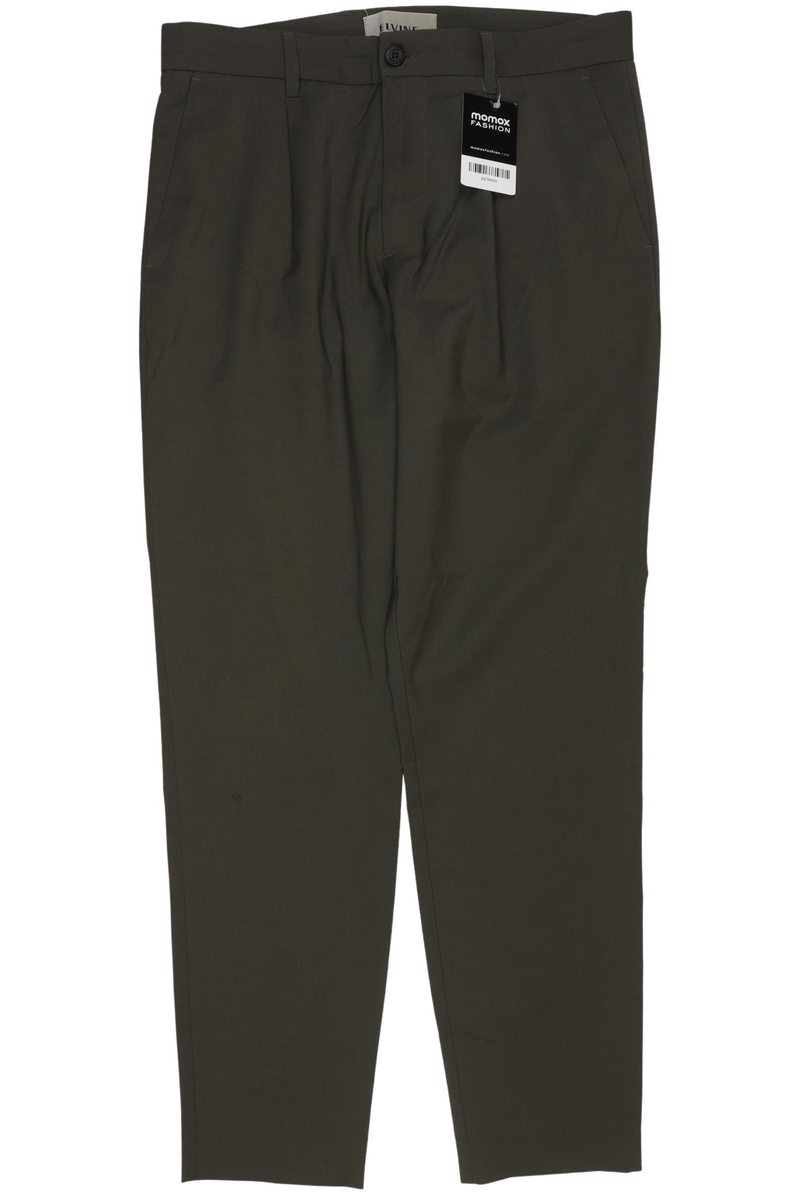 

elvine Herren Stoffhose, grün, Gr. 31