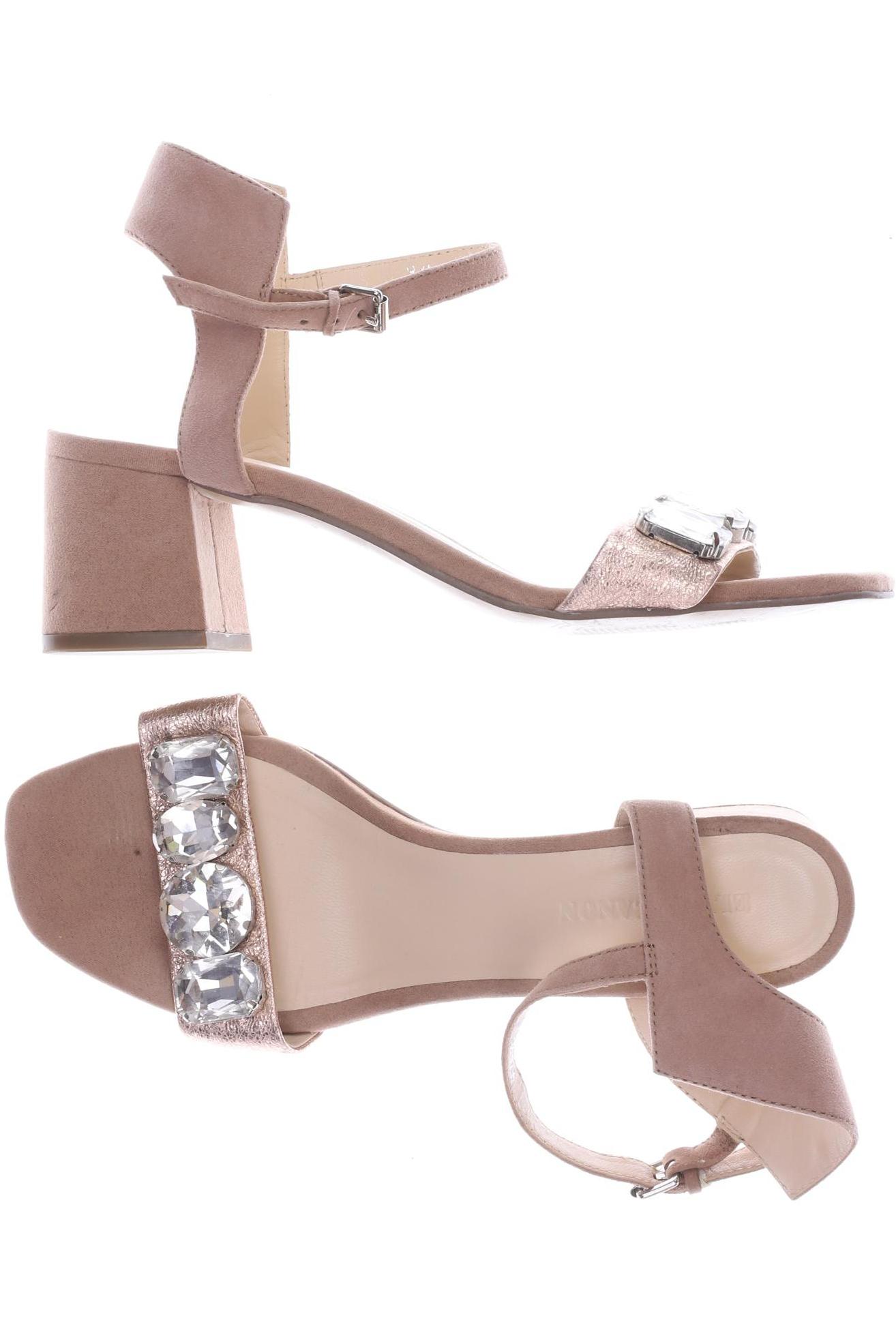 

Elvio Zanon Damen Sandale, beige, Gr. 38