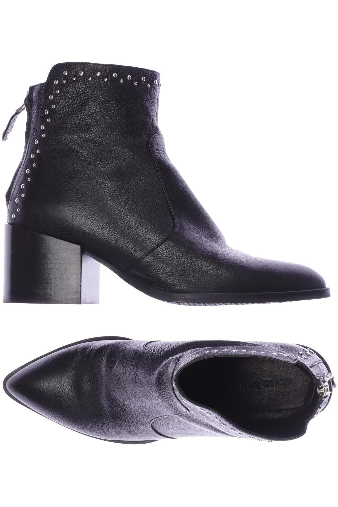 

ELVIO ZANON Damen Stiefelette, schwarz