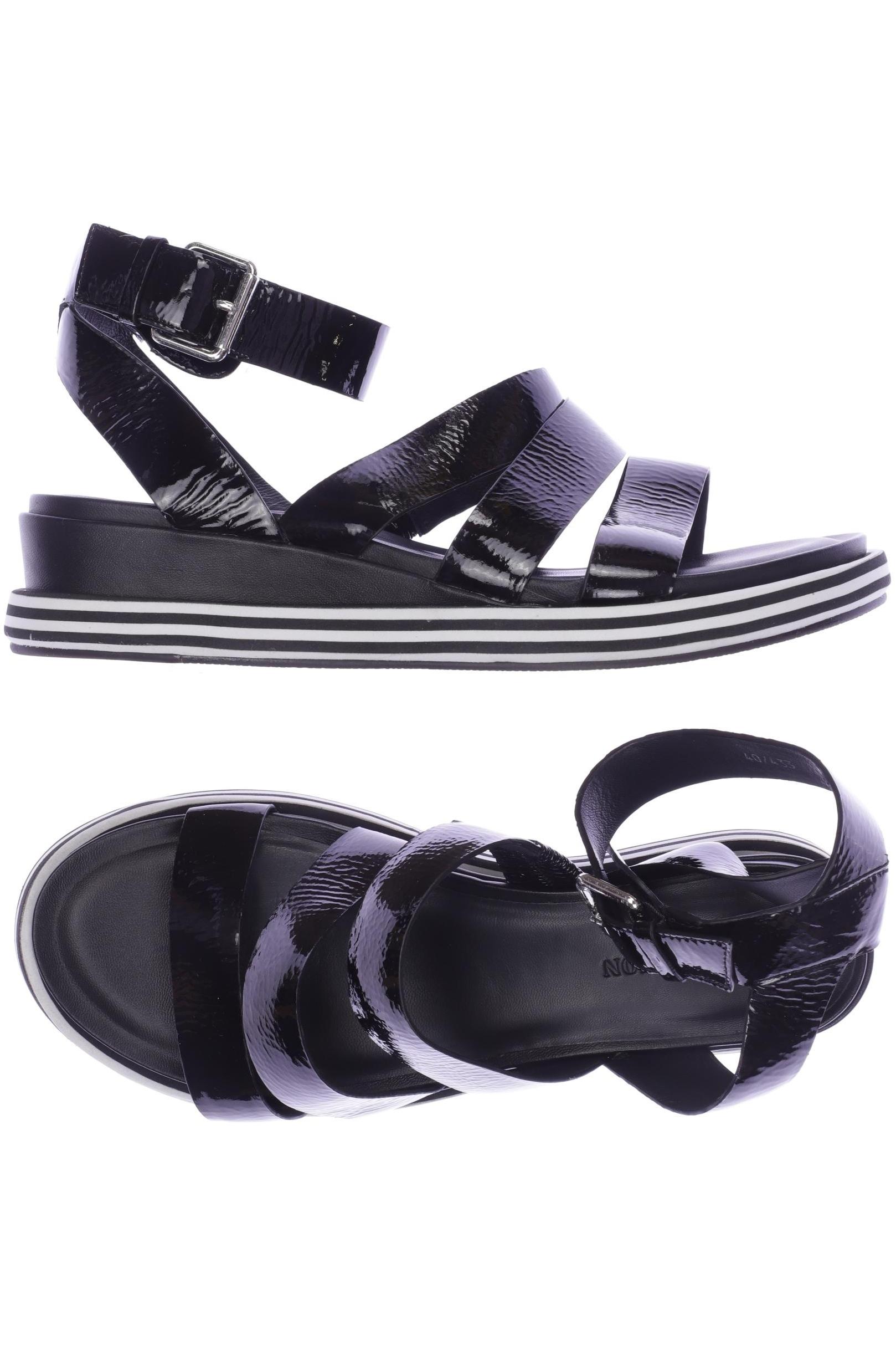 

Elvio Zanon Damen Sandale, schwarz, Gr. 40