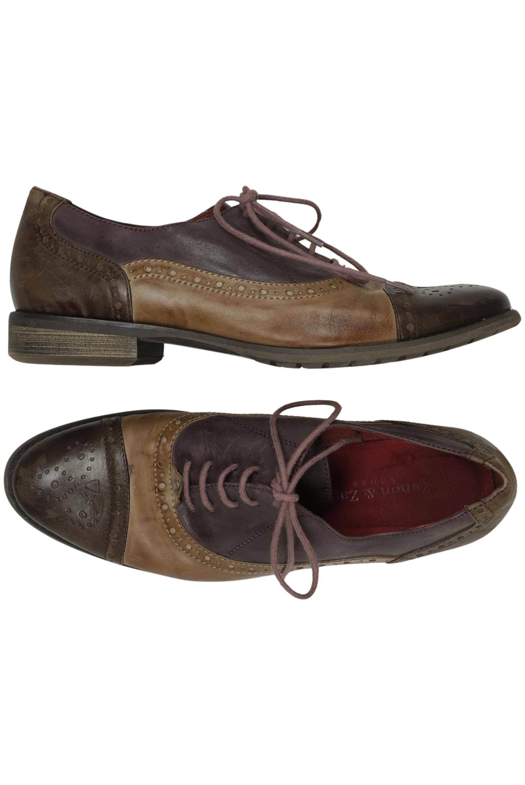 

Elvio Zanon Damen Halbschuh, braun, Gr. 38