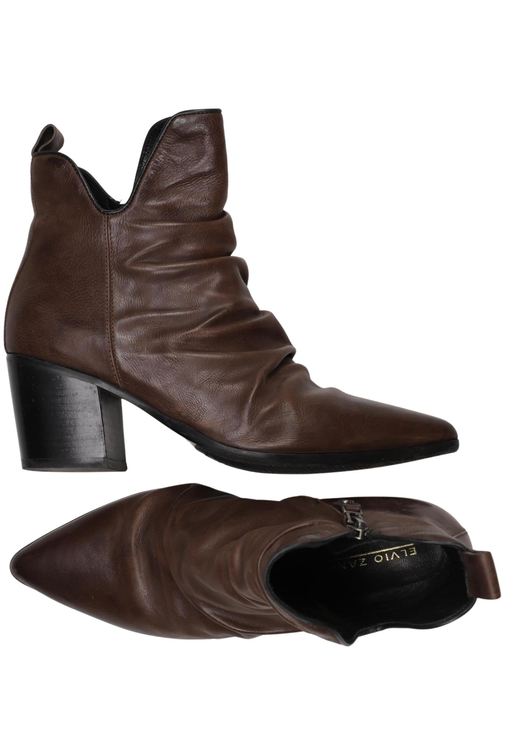 

Elvio Zanon Damen Stiefelette, braun, Gr. 38