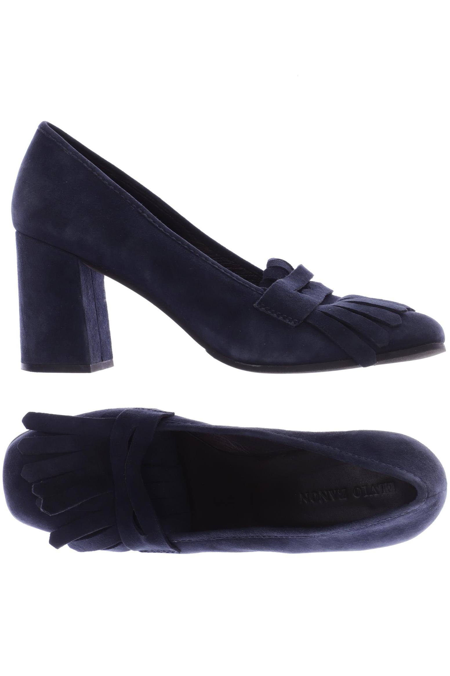 

Elvio Zanon Damen Pumps, blau, Gr. 39