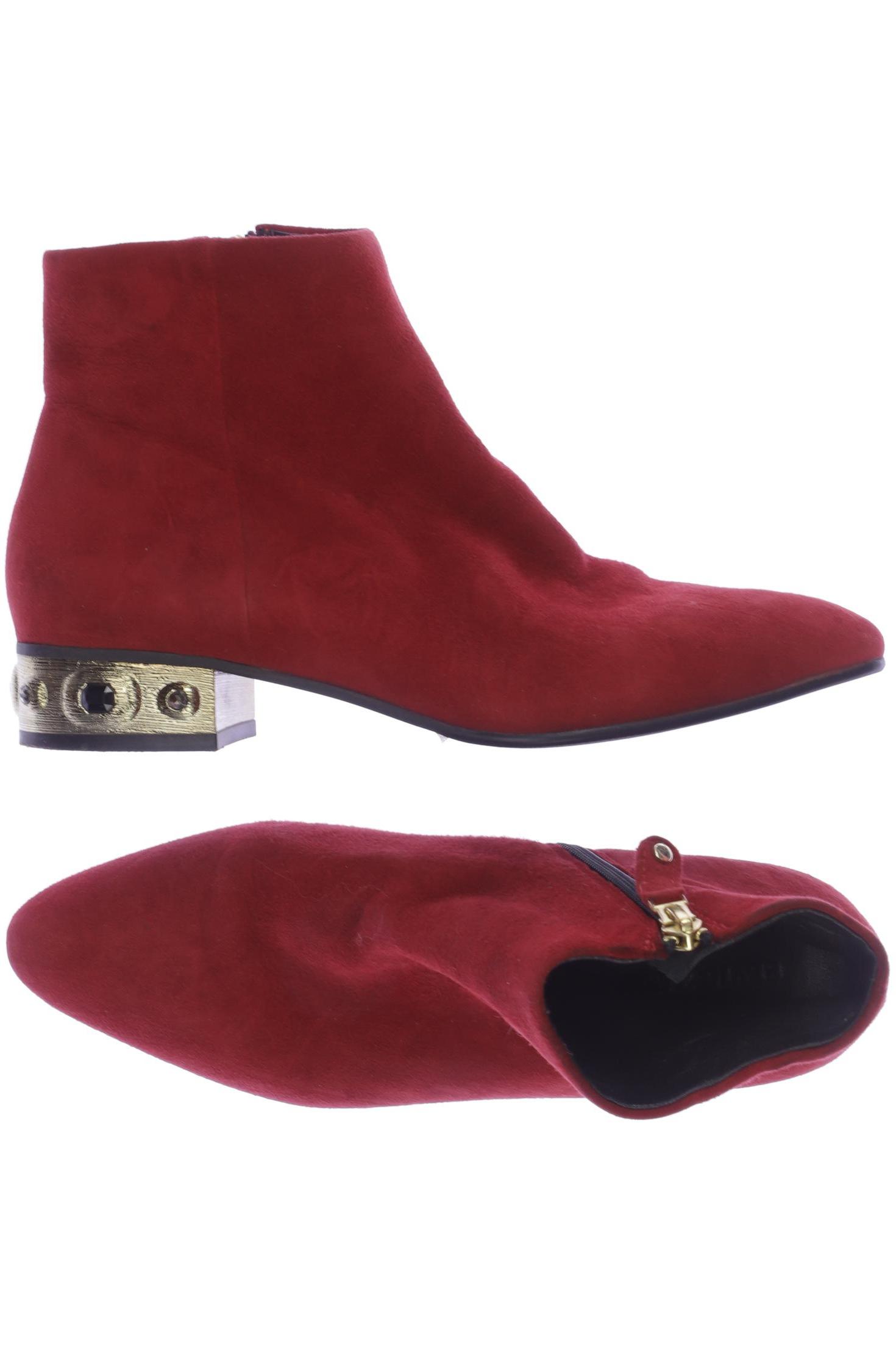 

Elvio Zanon Damen Stiefelette, rot, Gr. 38