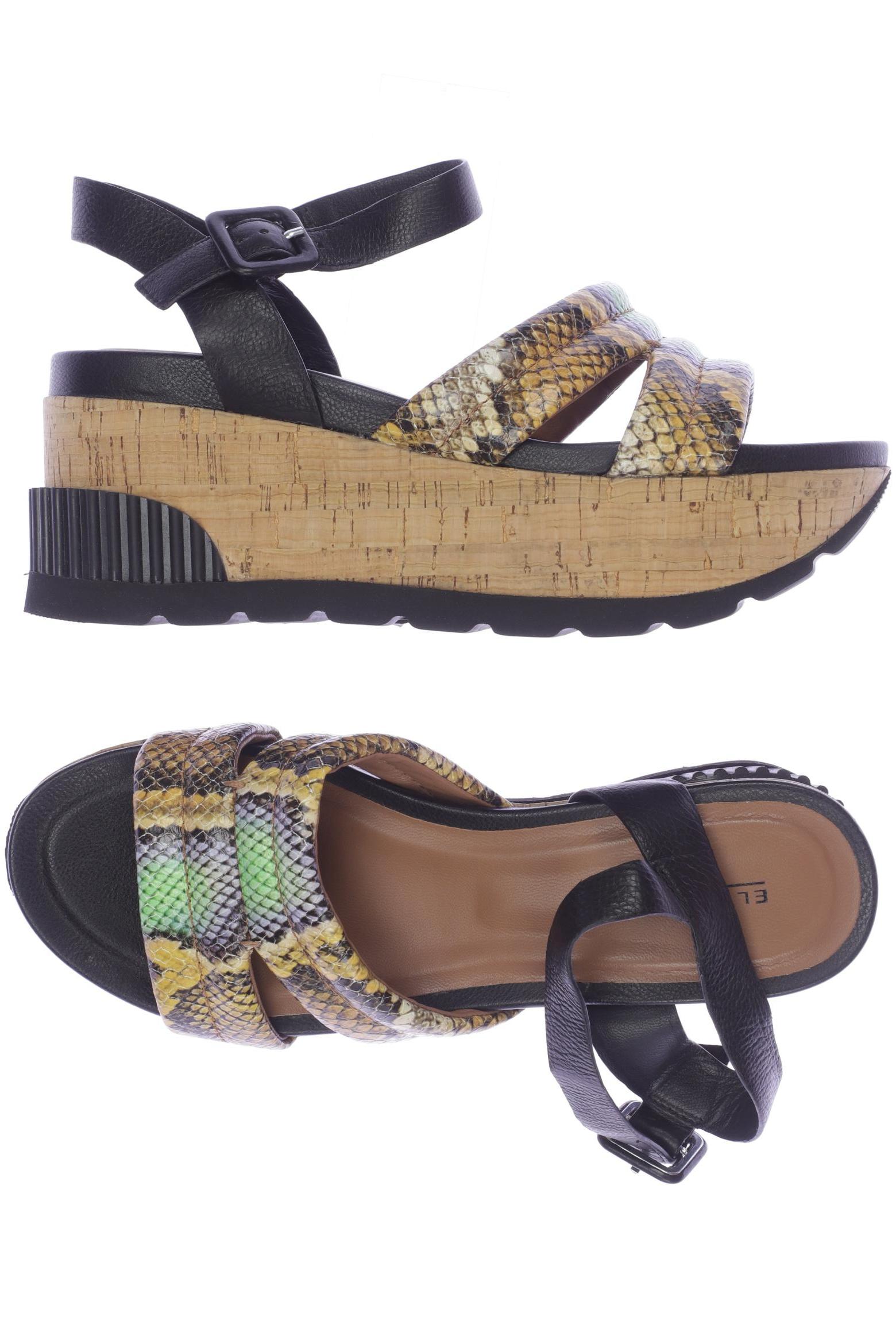 

Elvio Zanon Damen Sandale, schwarz, Gr. 38