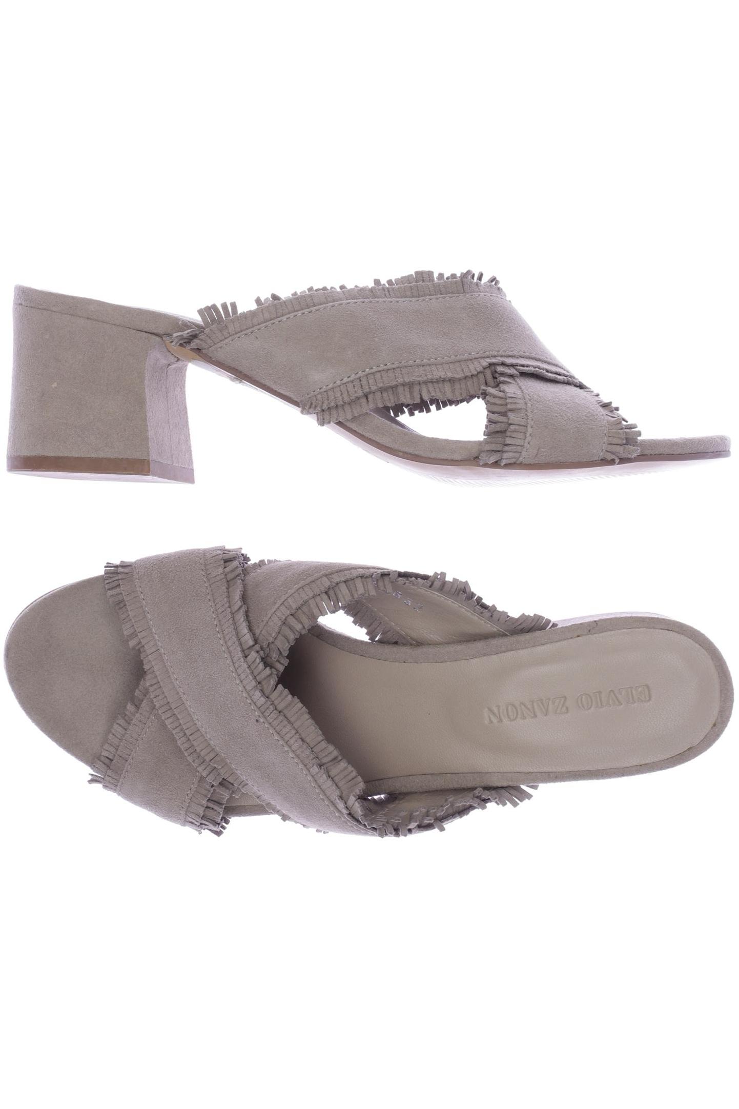 

Elvio Zanon Damen Sandale, grau, Gr. 38