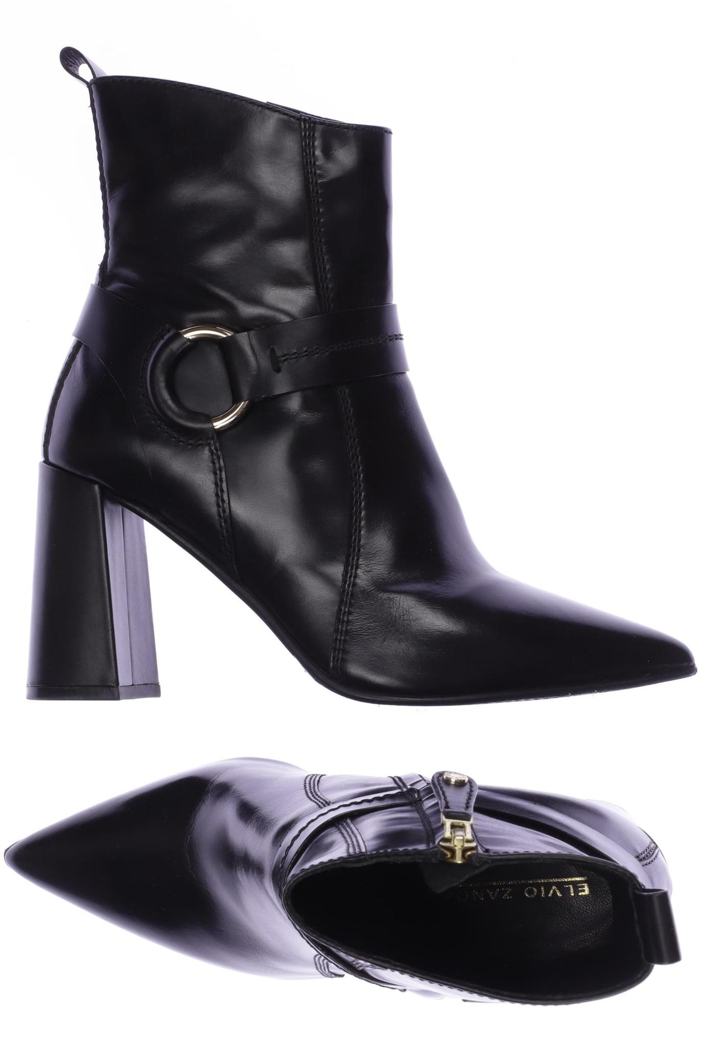 

Elvio Zanon Damen Stiefelette, schwarz, Gr. 39