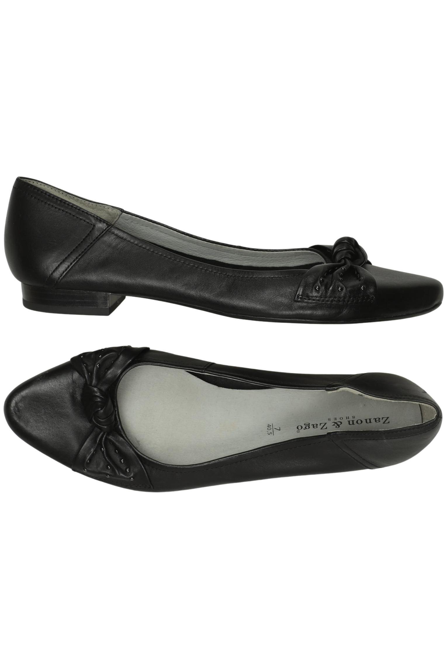 

Elvio Zanon Damen Ballerinas, schwarz, Gr. 40.5