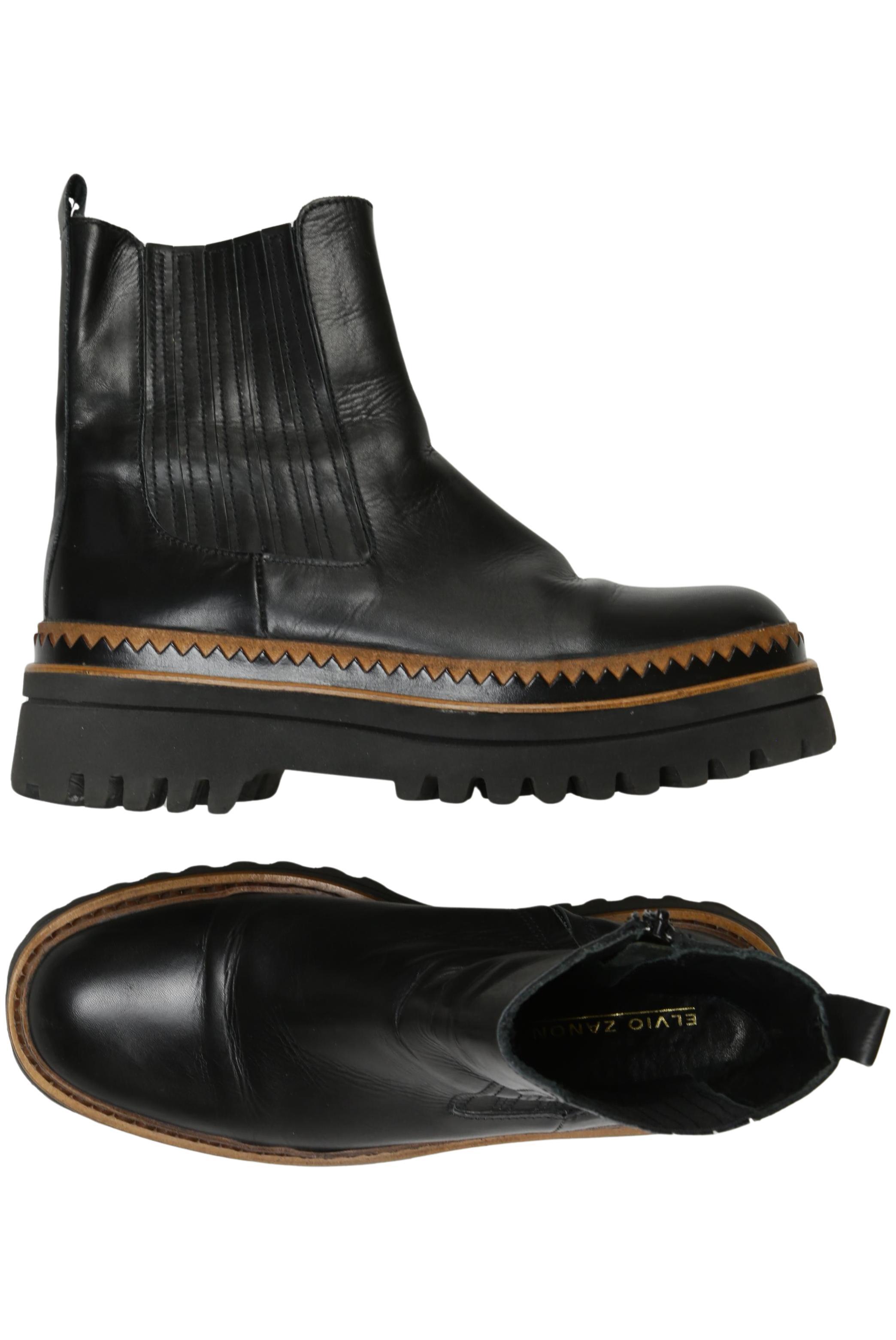 

Elvio Zanon Damen Stiefelette, schwarz, Gr. 37