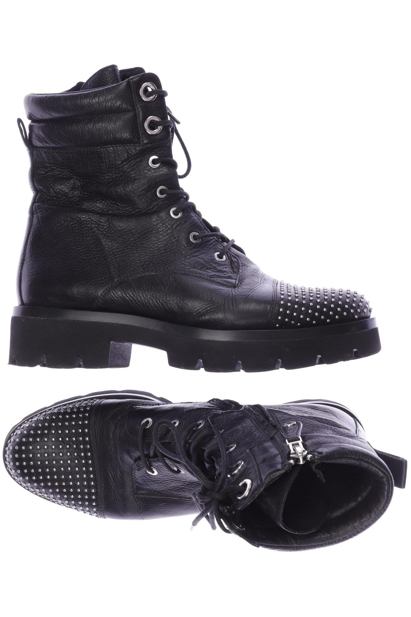 

ELVIO ZANON Damen Stiefelette, schwarz