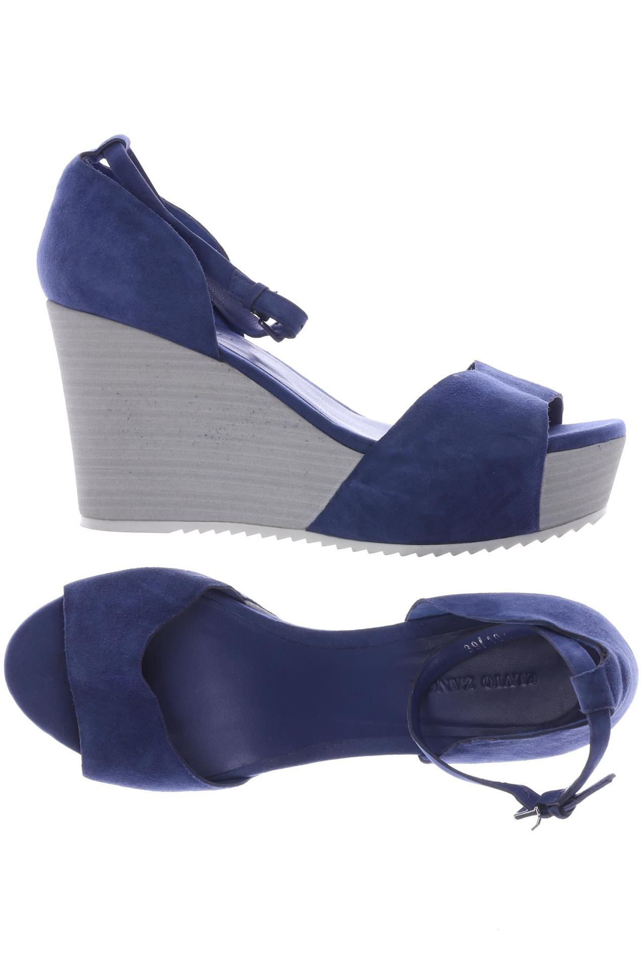 

ELVIO ZANON Damen Sandale, blau