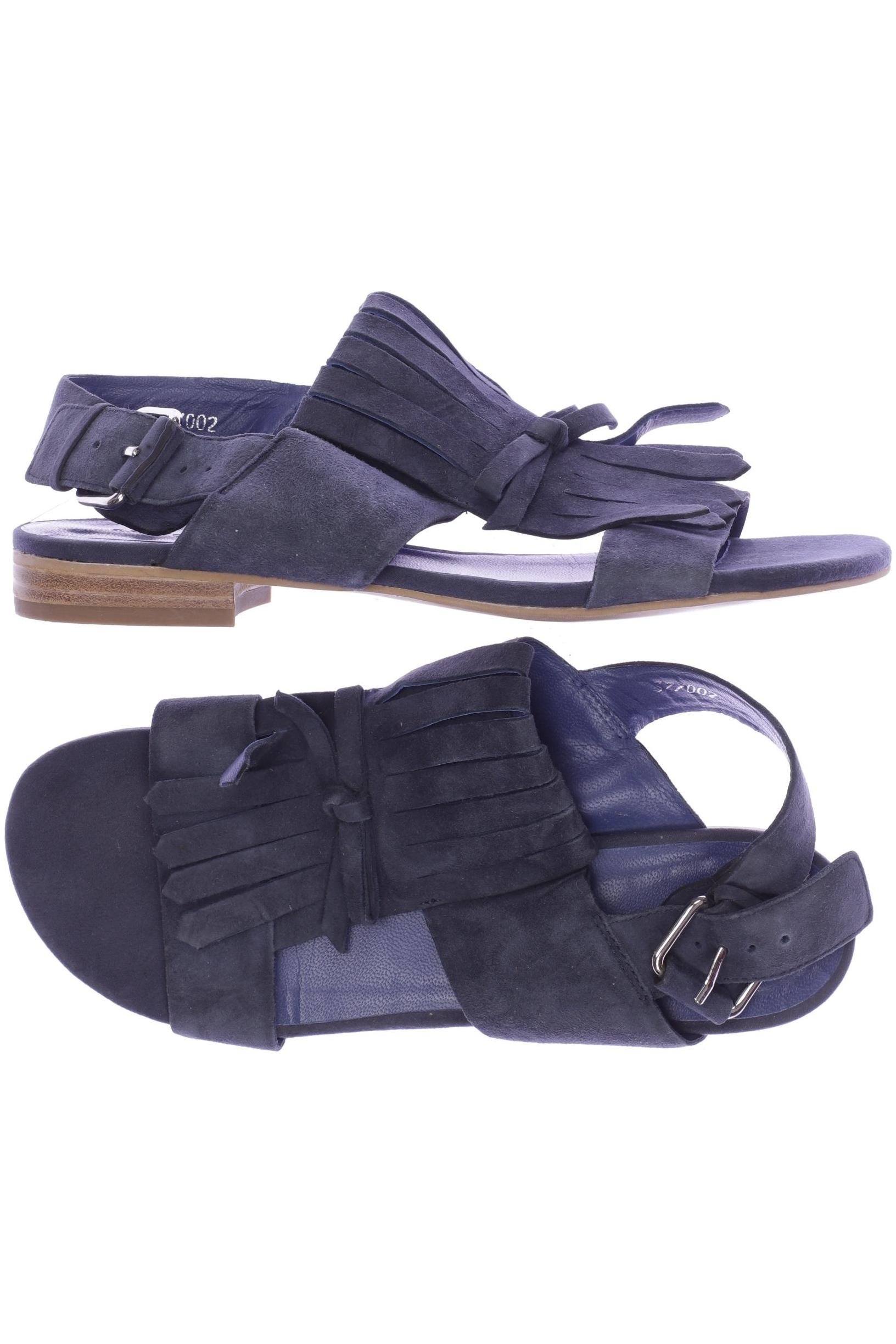 

Elvio Zanon Damen Sandale, blau, Gr. 37