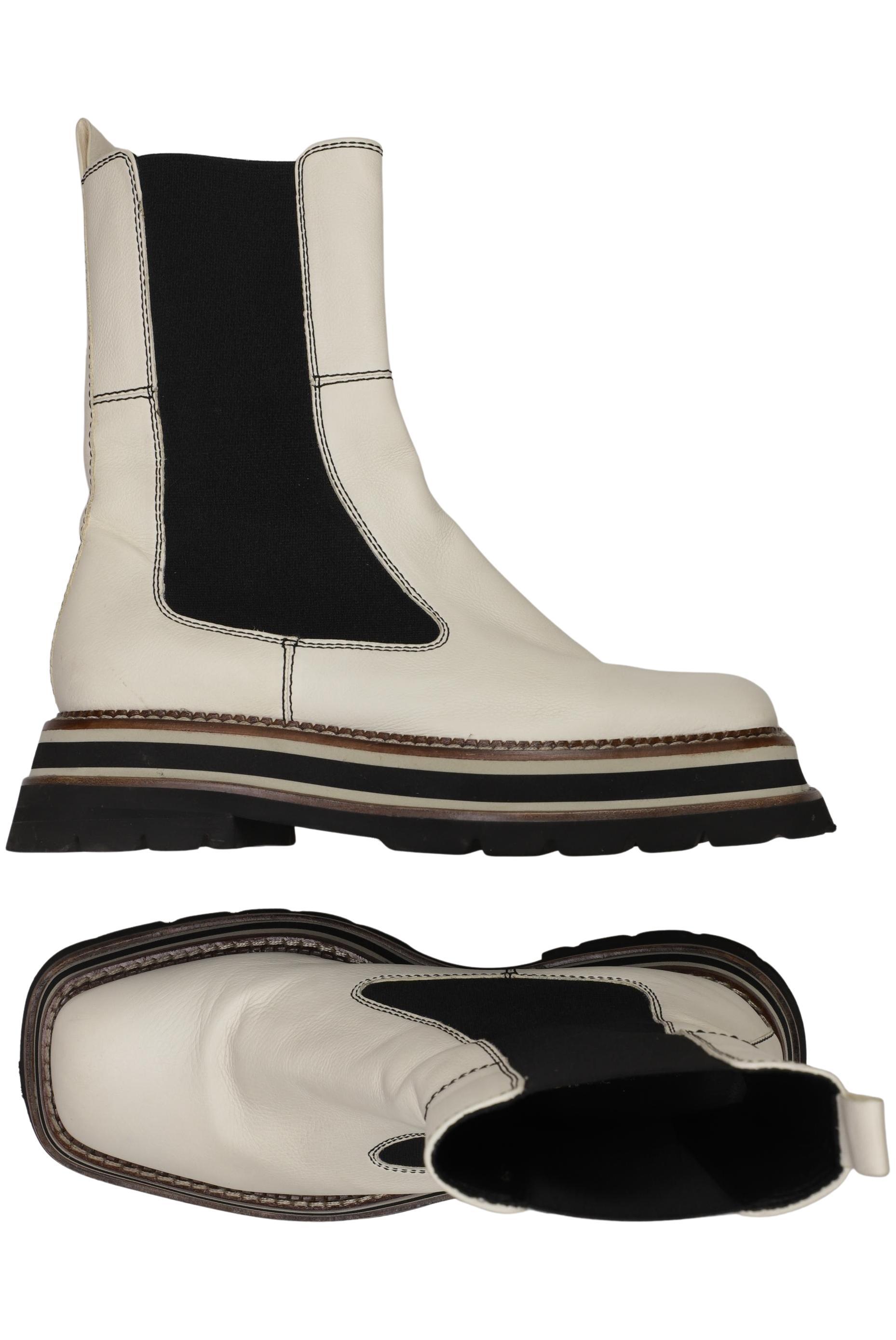 

Elvio Zanon Damen Stiefelette, cremeweiß, Gr. 39