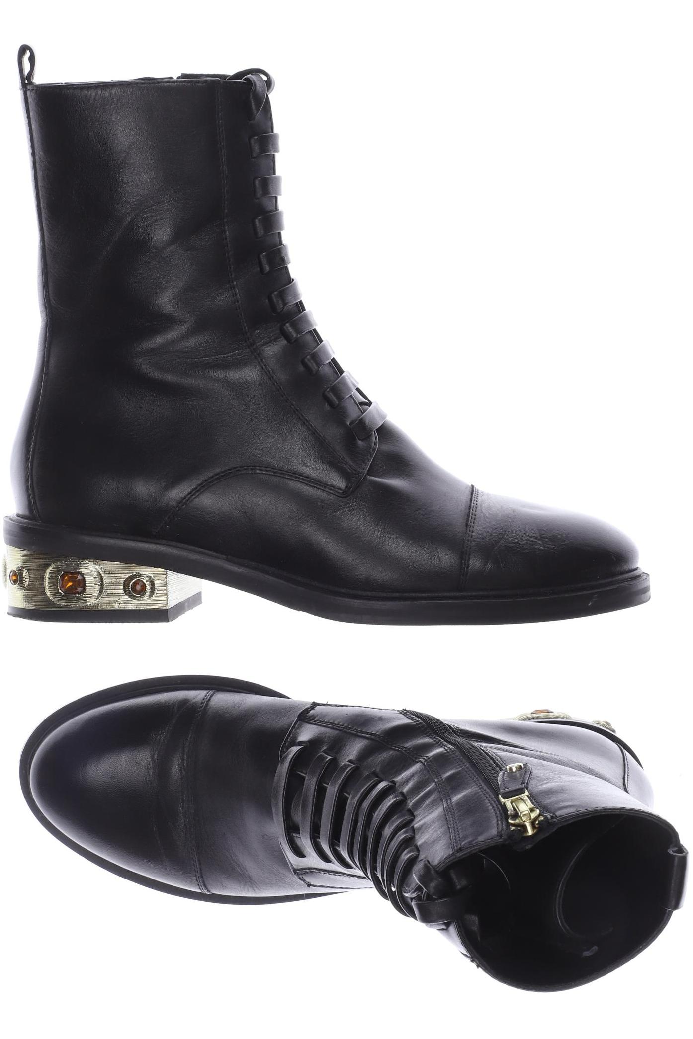 

ELVIO ZANON Damen Stiefelette, schwarz