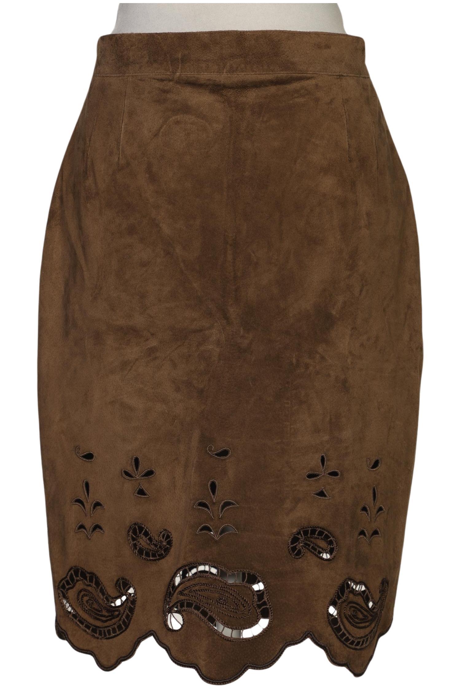 

emanuel ungaro Damen Rock, braun, Gr. 30