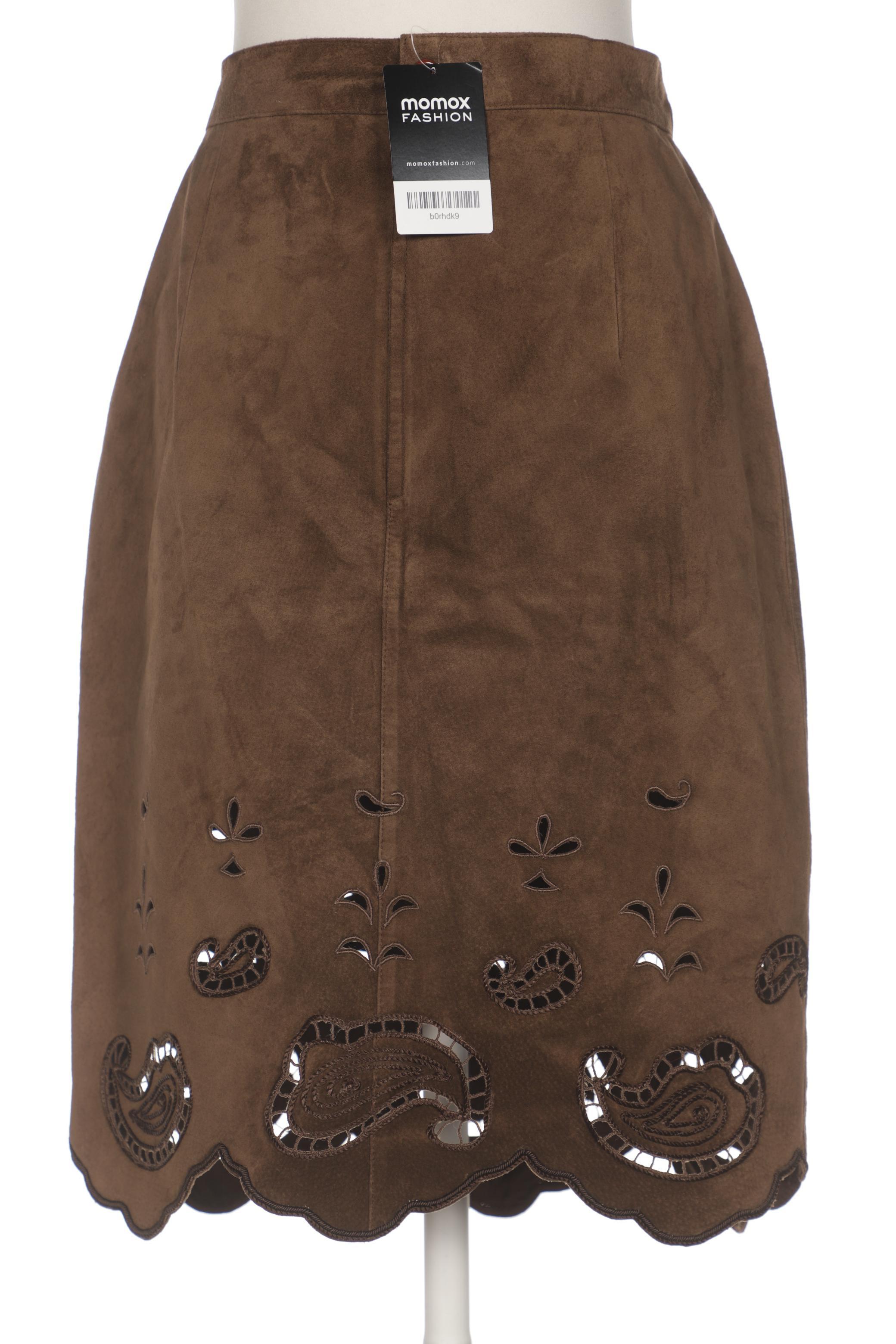 

emanuel ungaro Damen Rock, braun, Gr. 30
