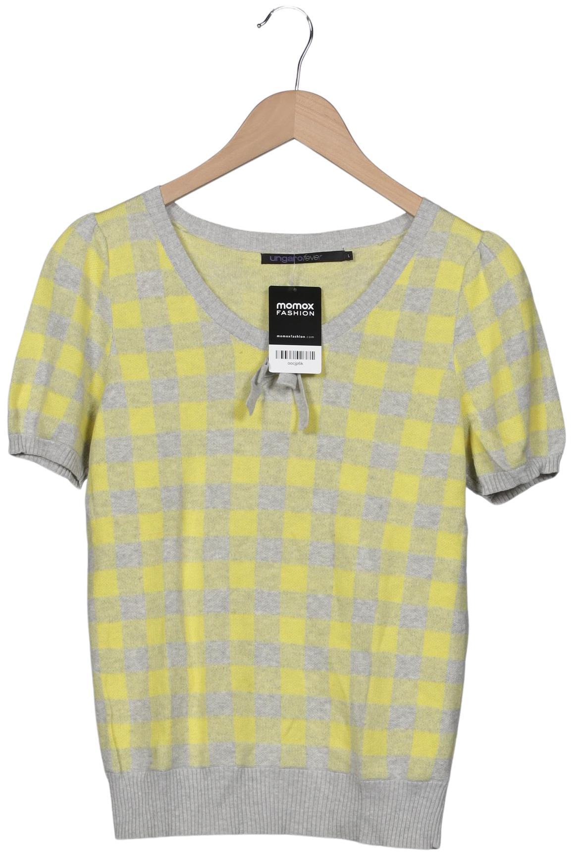 

emanuel ungaro Damen Pullover, gelb, Gr. 42