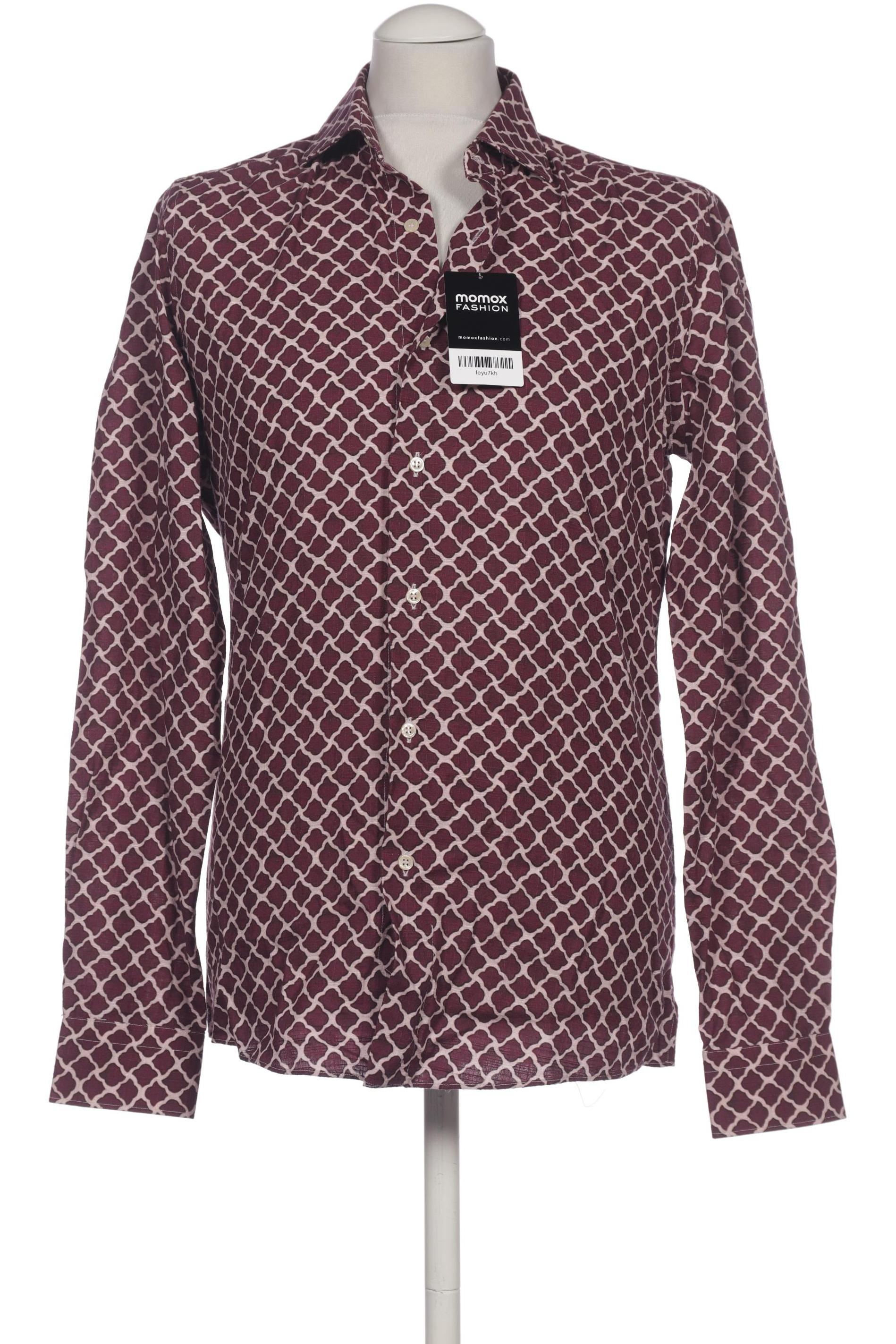 

emanuel ungaro Herren Hemd, flieder, Gr. 48