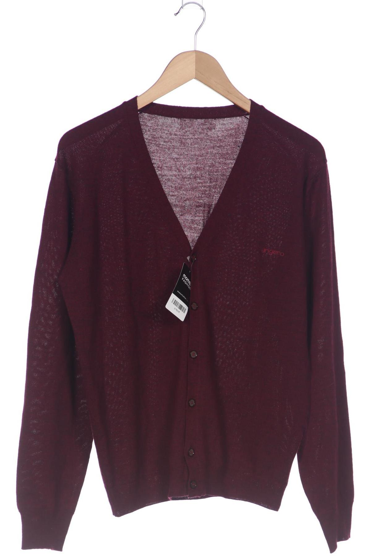 

emanuel ungaro Herren Strickjacke, bordeaux, Gr. 52