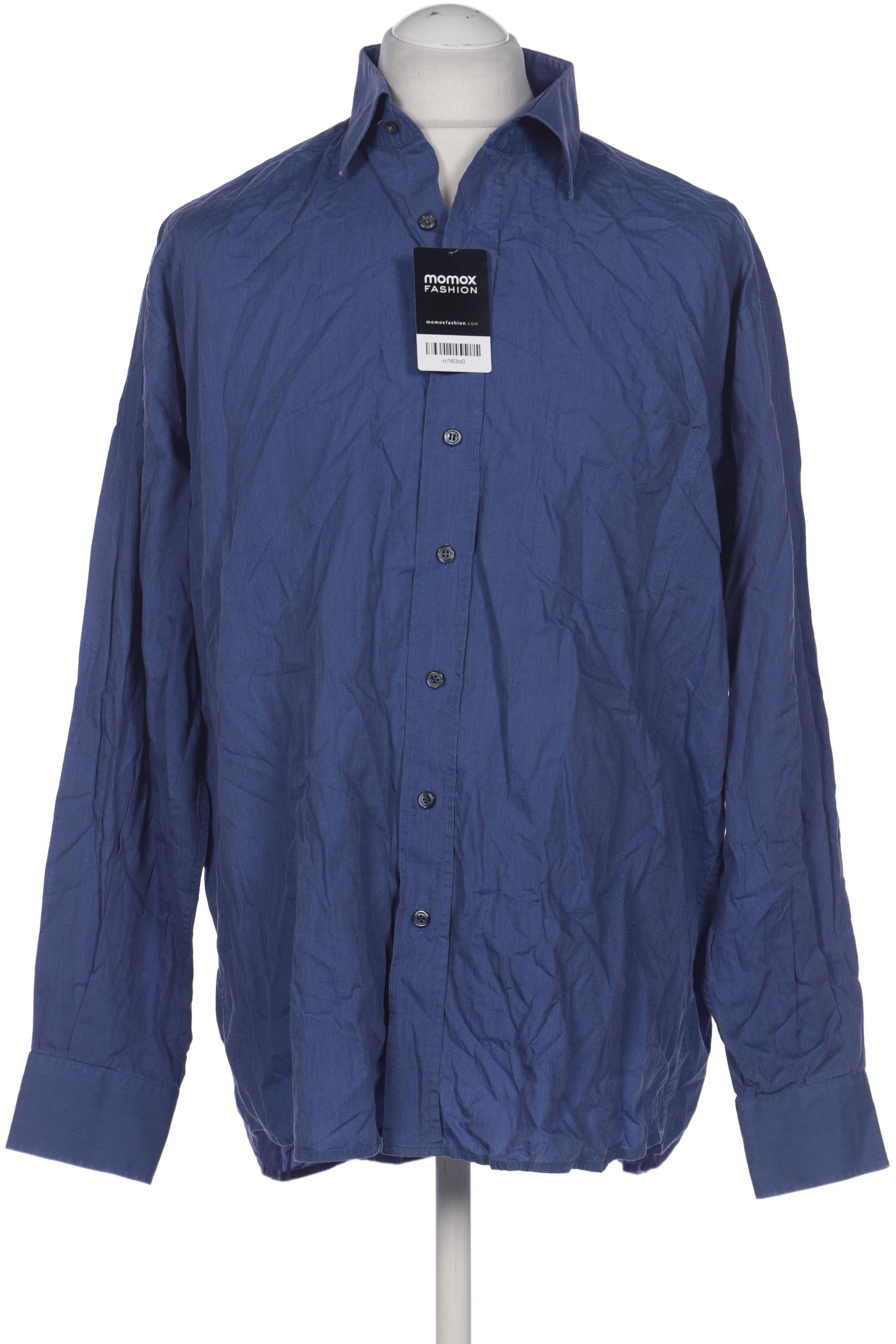 

emanuel ungaro Herren Hemd, blau, Gr. 54