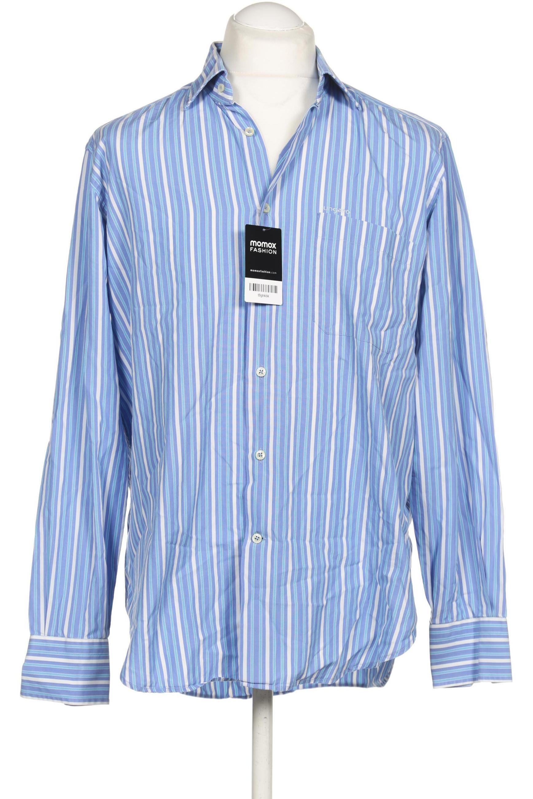 

emanuel ungaro Herren Hemd, blau, Gr. 54