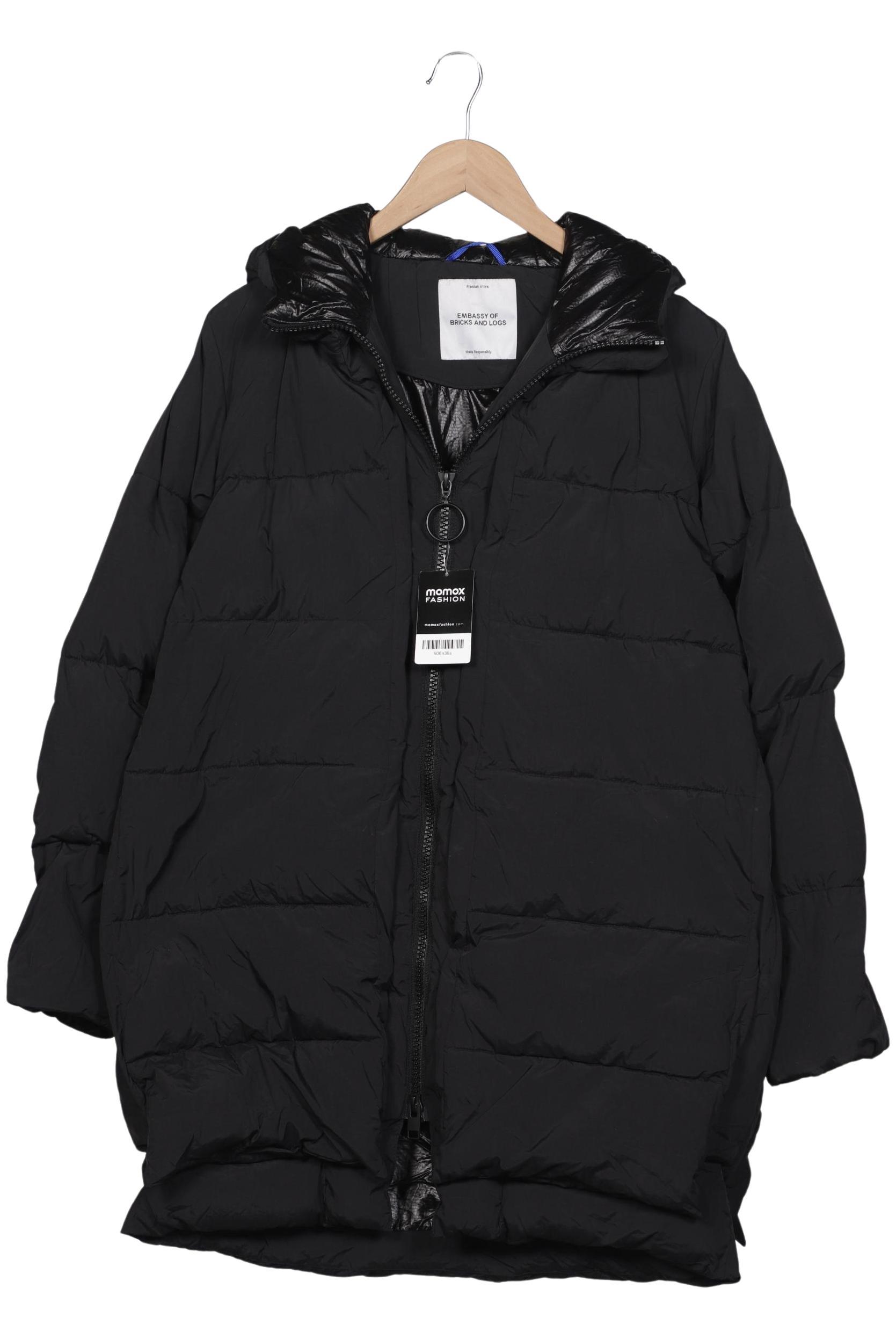 

Embassy of Bricks and Locks Damen Mantel, schwarz, Gr. 34