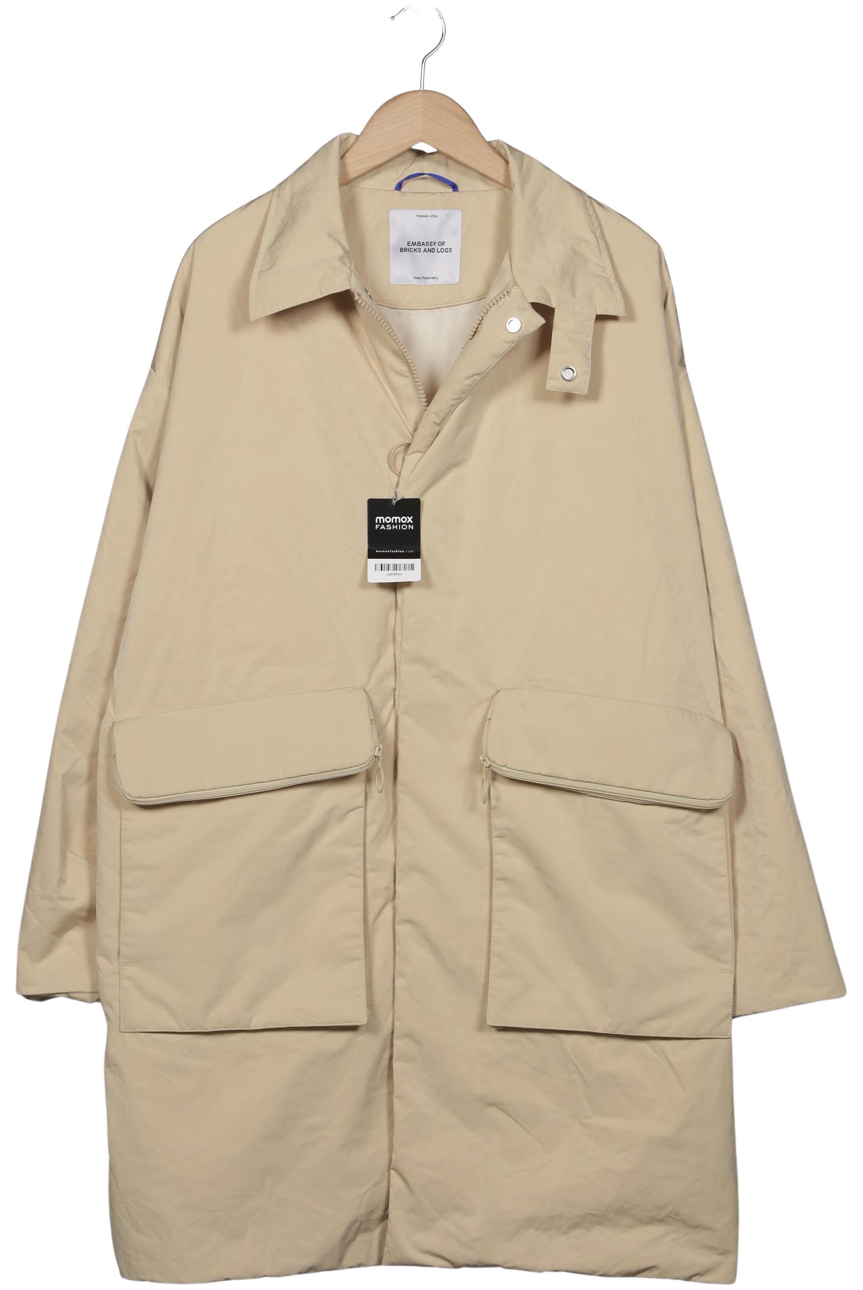 

Embassy of Bricks and Locks Herren Mantel, beige, Gr. 52